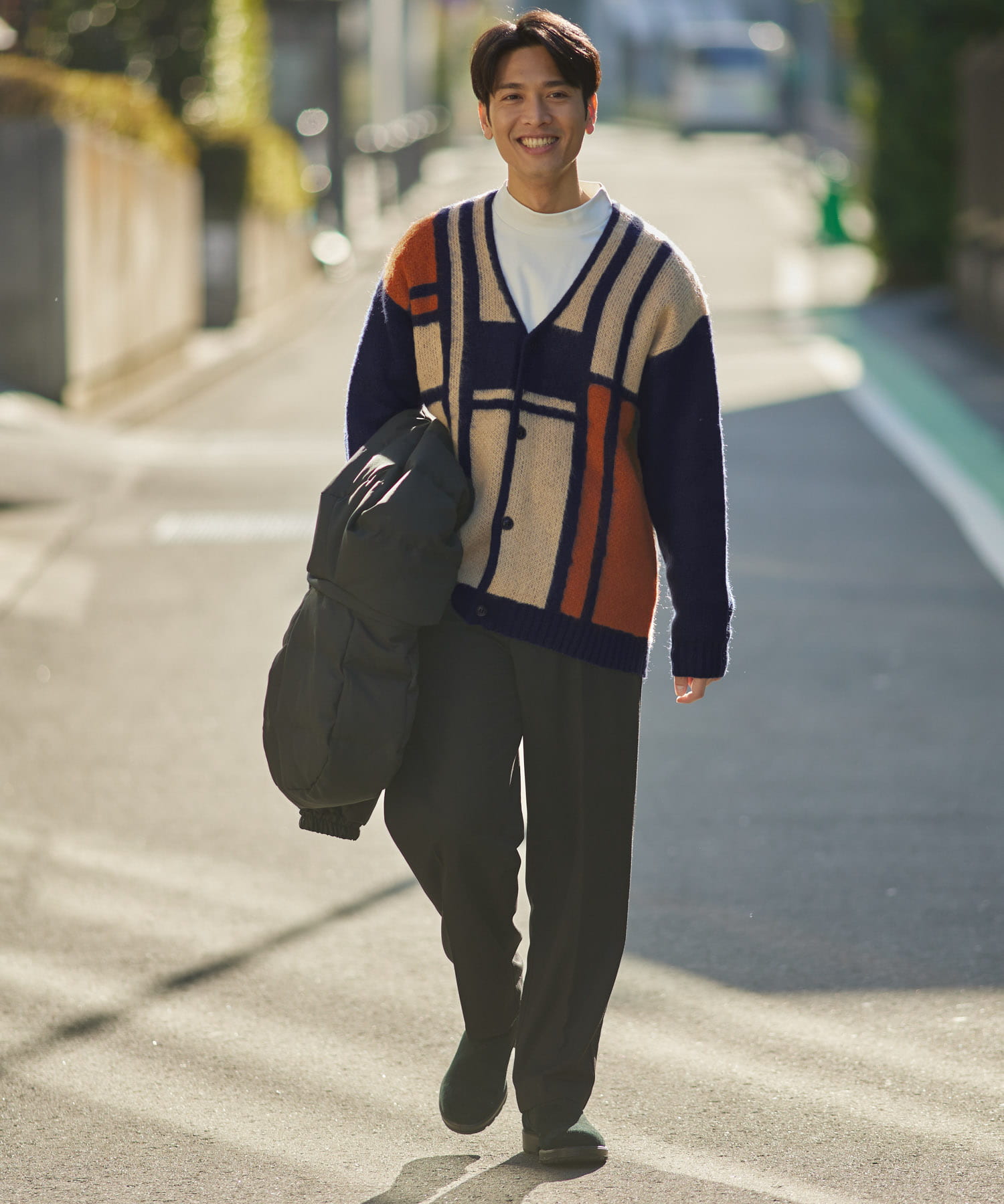 身長：178cm サイズ：L