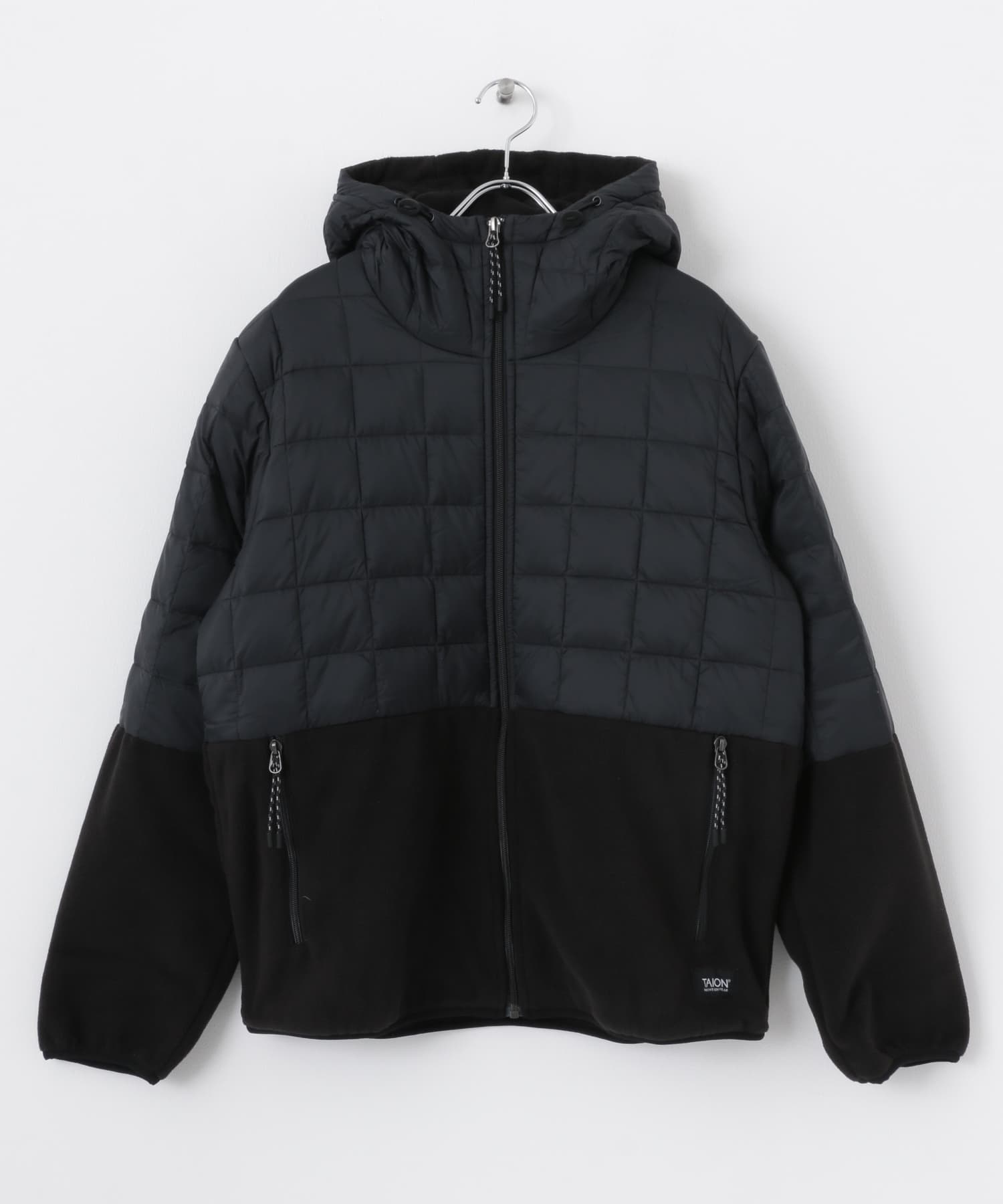 TAION FREECE+DOWN HOOD JACKET(M BLK×BLK): アウター｜URBAN RESEARCH