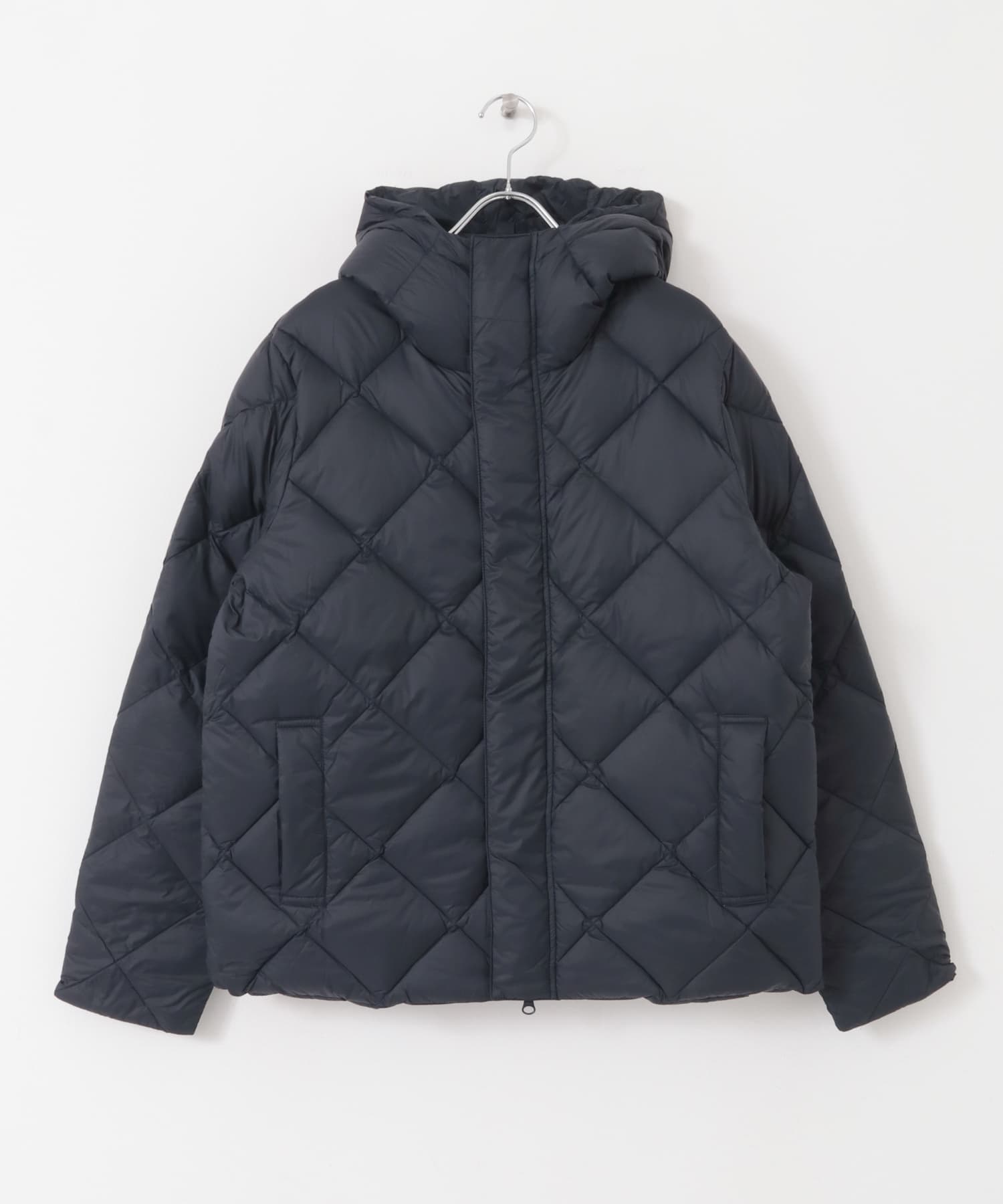 TAION　PACKABLE HOOD DOWN JACKET D.NVY M