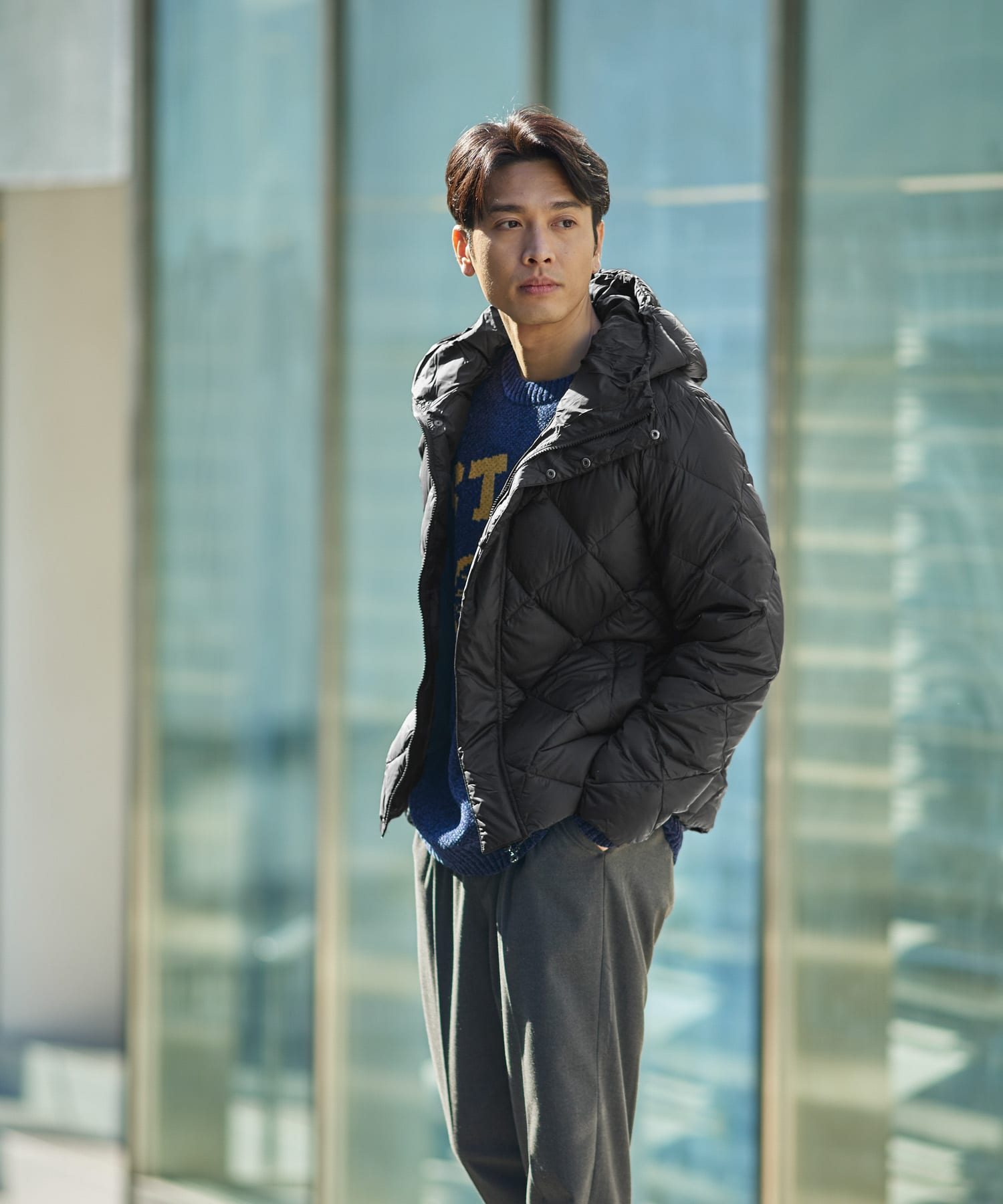 身長：178cm サイズ：L