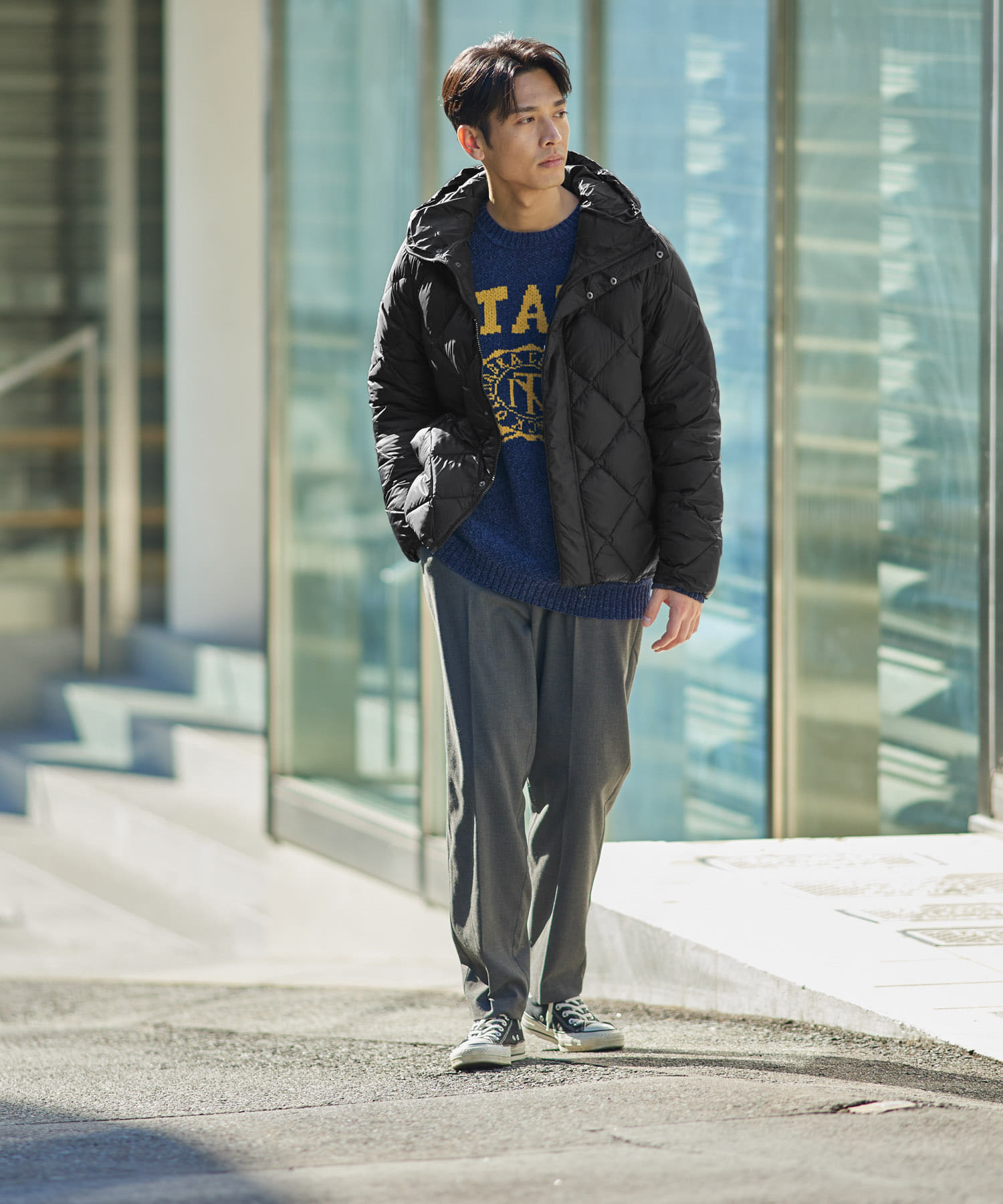 身長：178cm サイズ：L