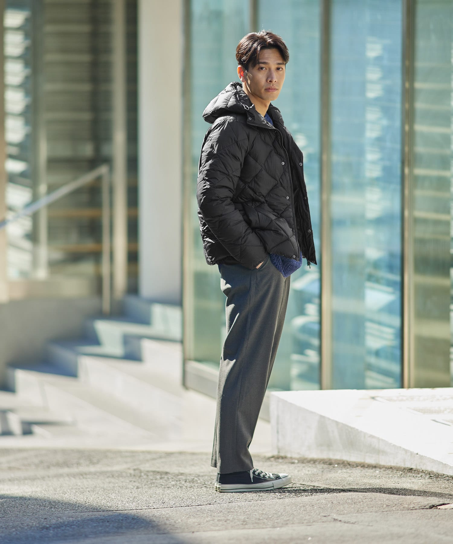 身長：178cm サイズ：L