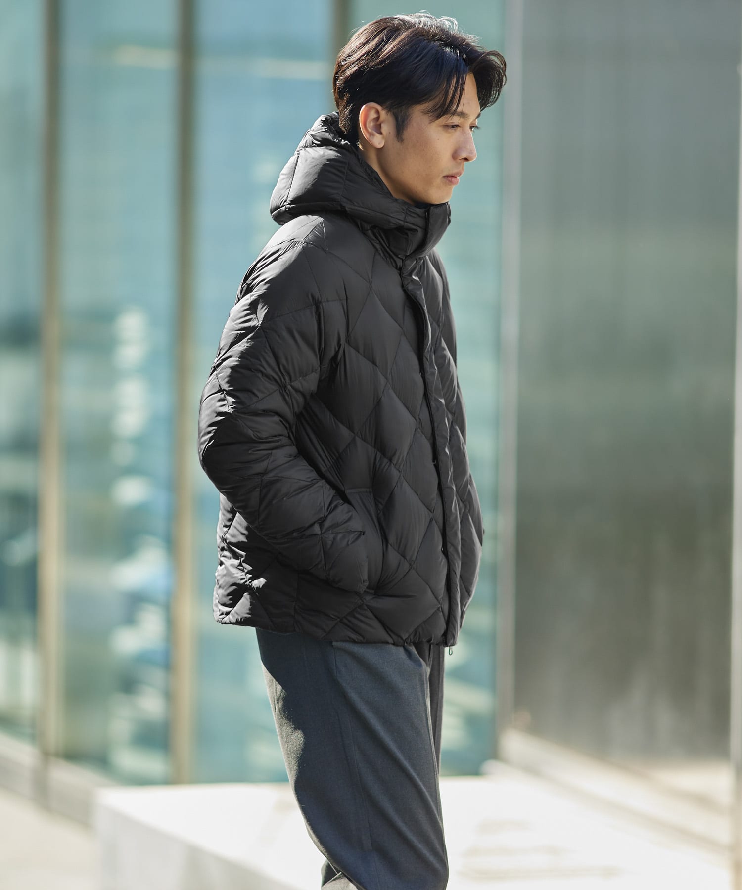 身長：178cm サイズ：L