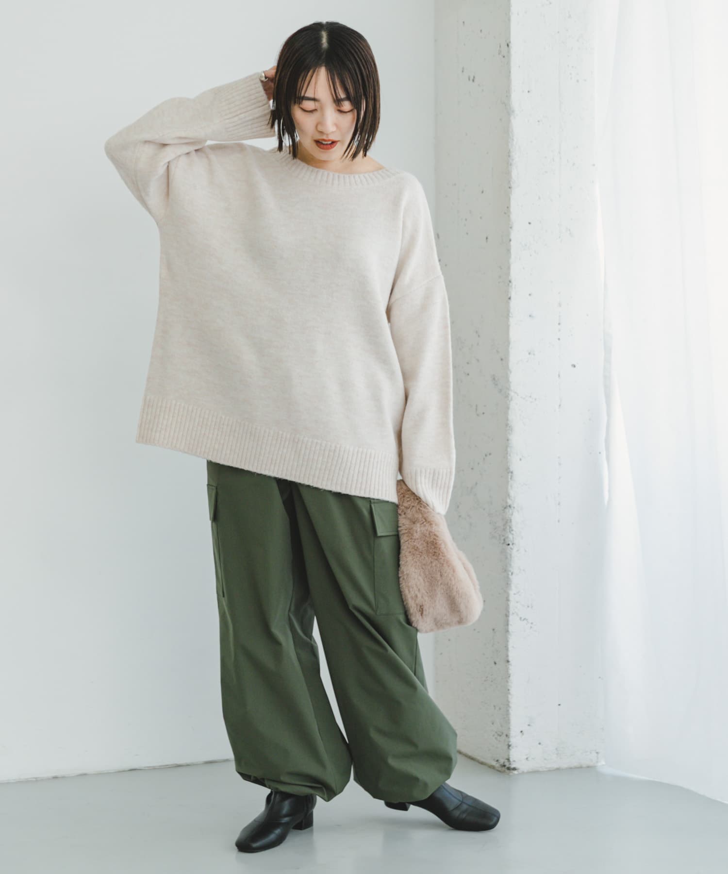 身長：158cm サイズ：FREE