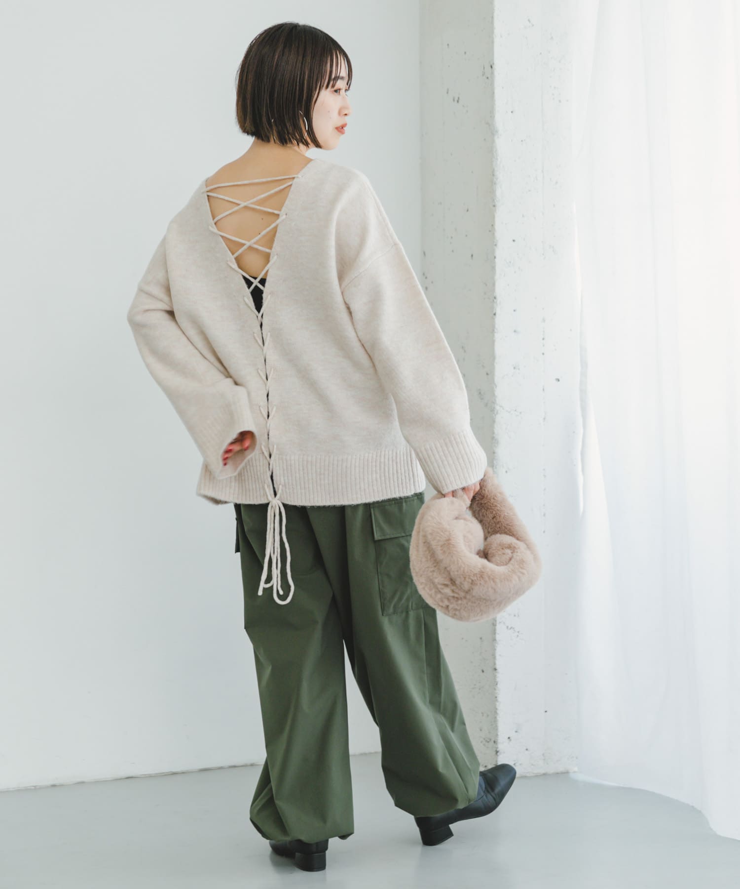 身長：158cm サイズ：FREE