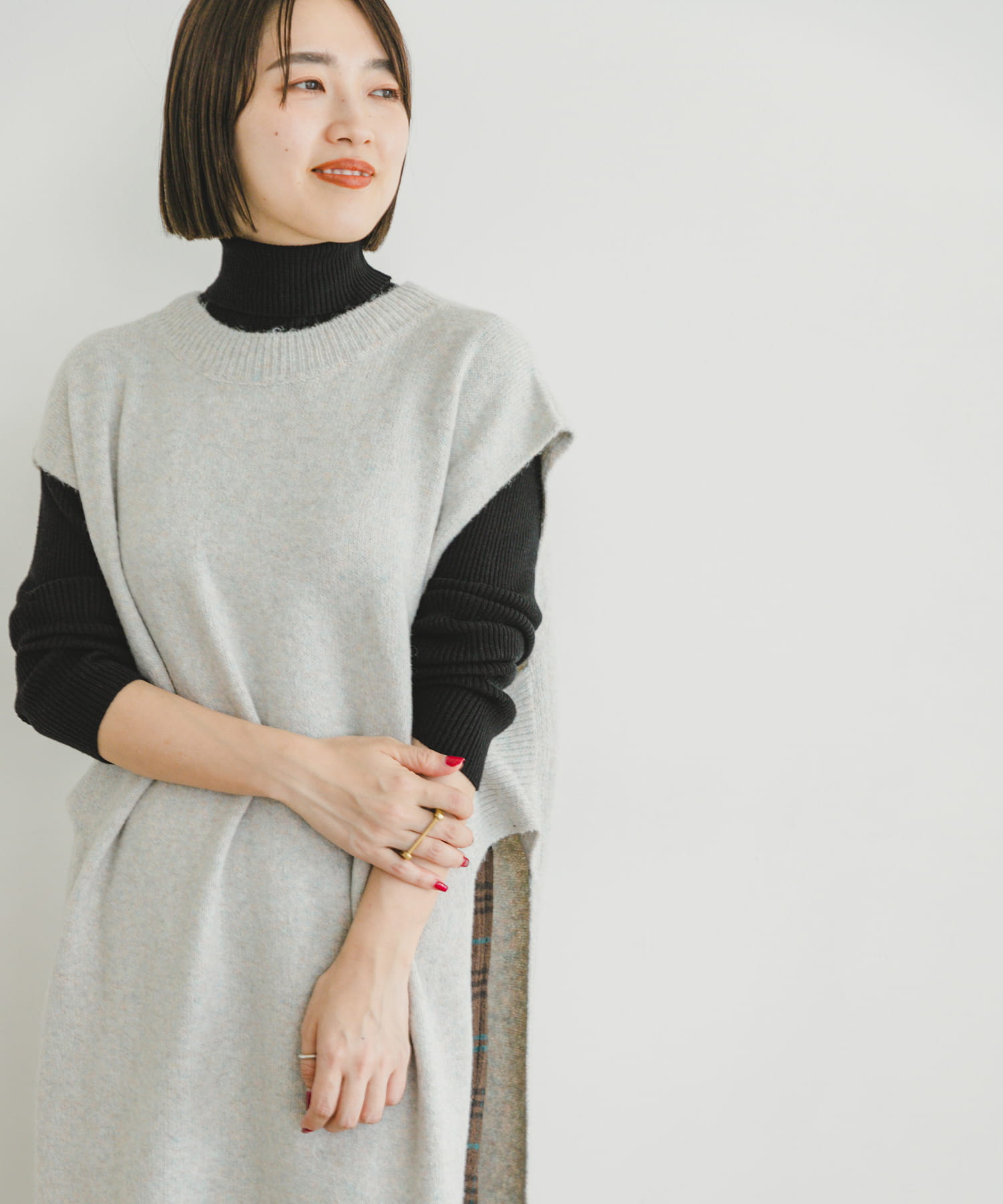 身長：158cm サイズ：FREE