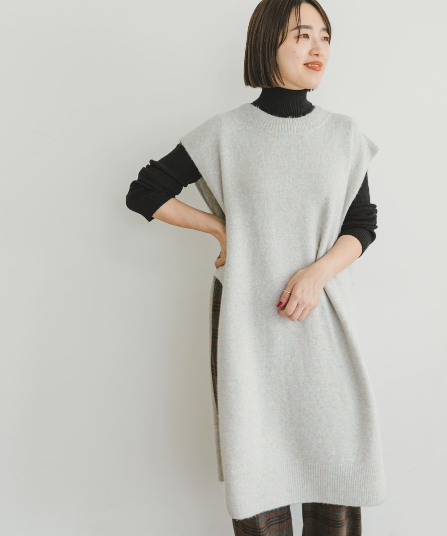 身長：158cm サイズ：FREE