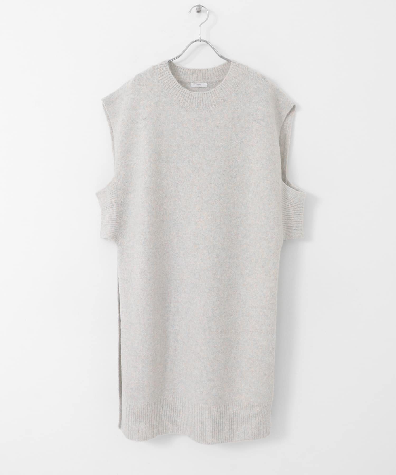 ニットロングベスト L.BEG FREE