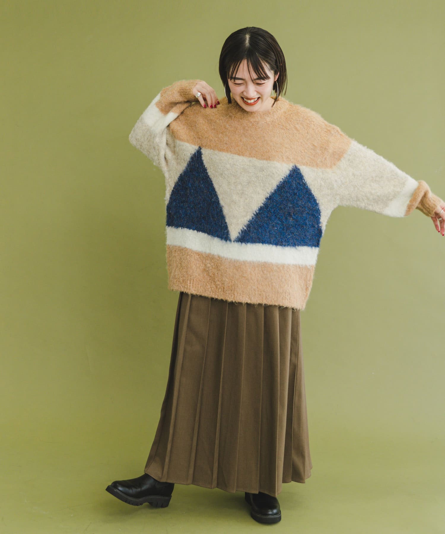 身長：158cm サイズ：FREE
