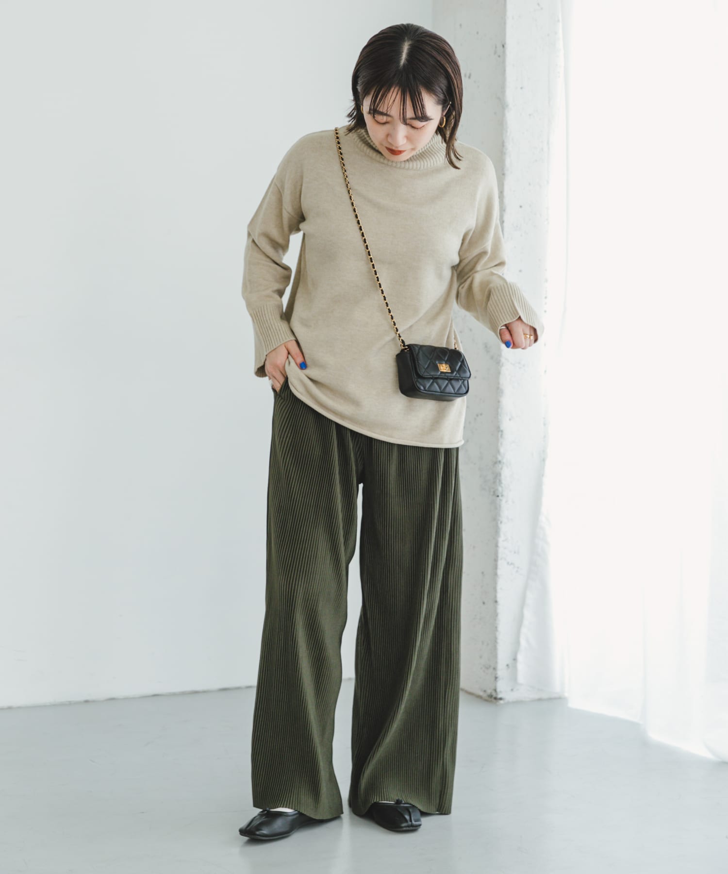 身長：158cm サイズ：FREE