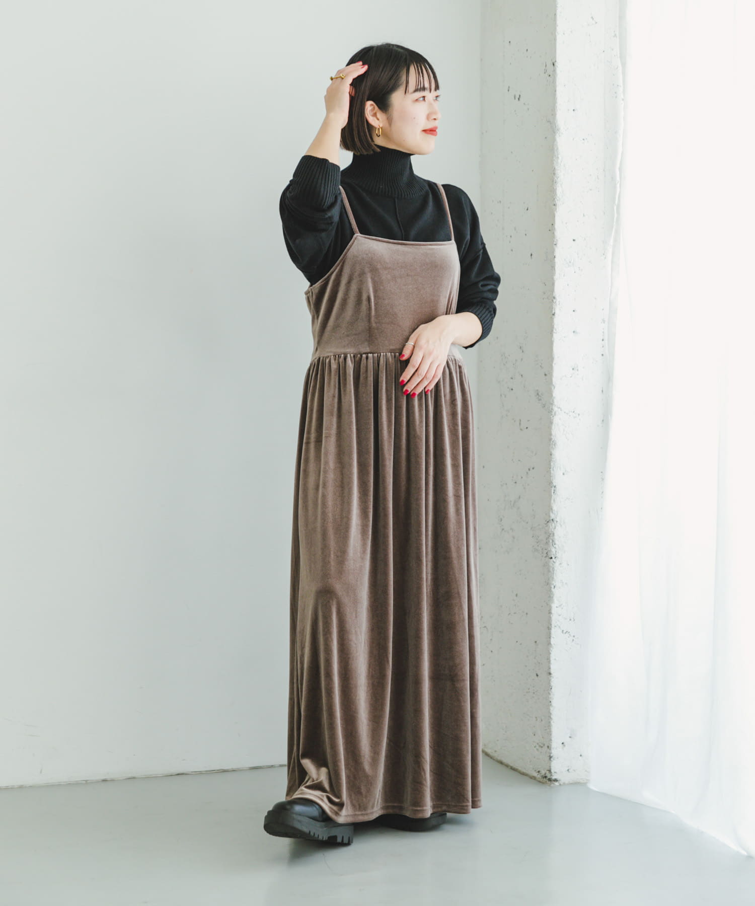 身長：158cm サイズ：FREE