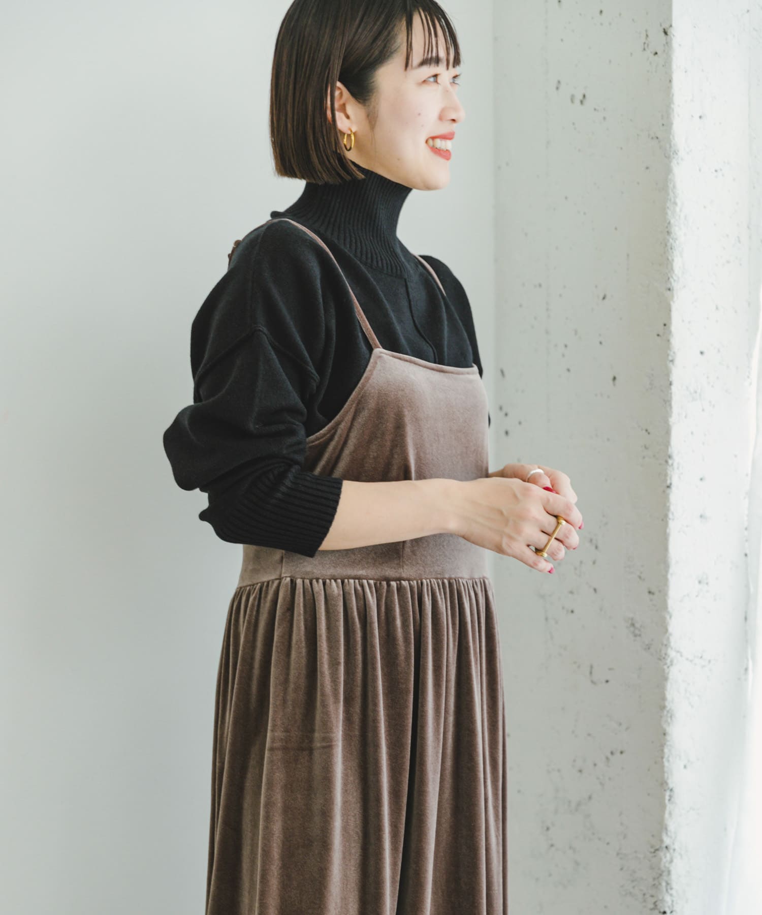 身長：158cm サイズ：FREE