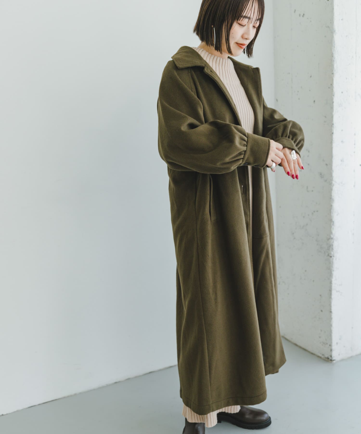 身長：158cm サイズ：FREE