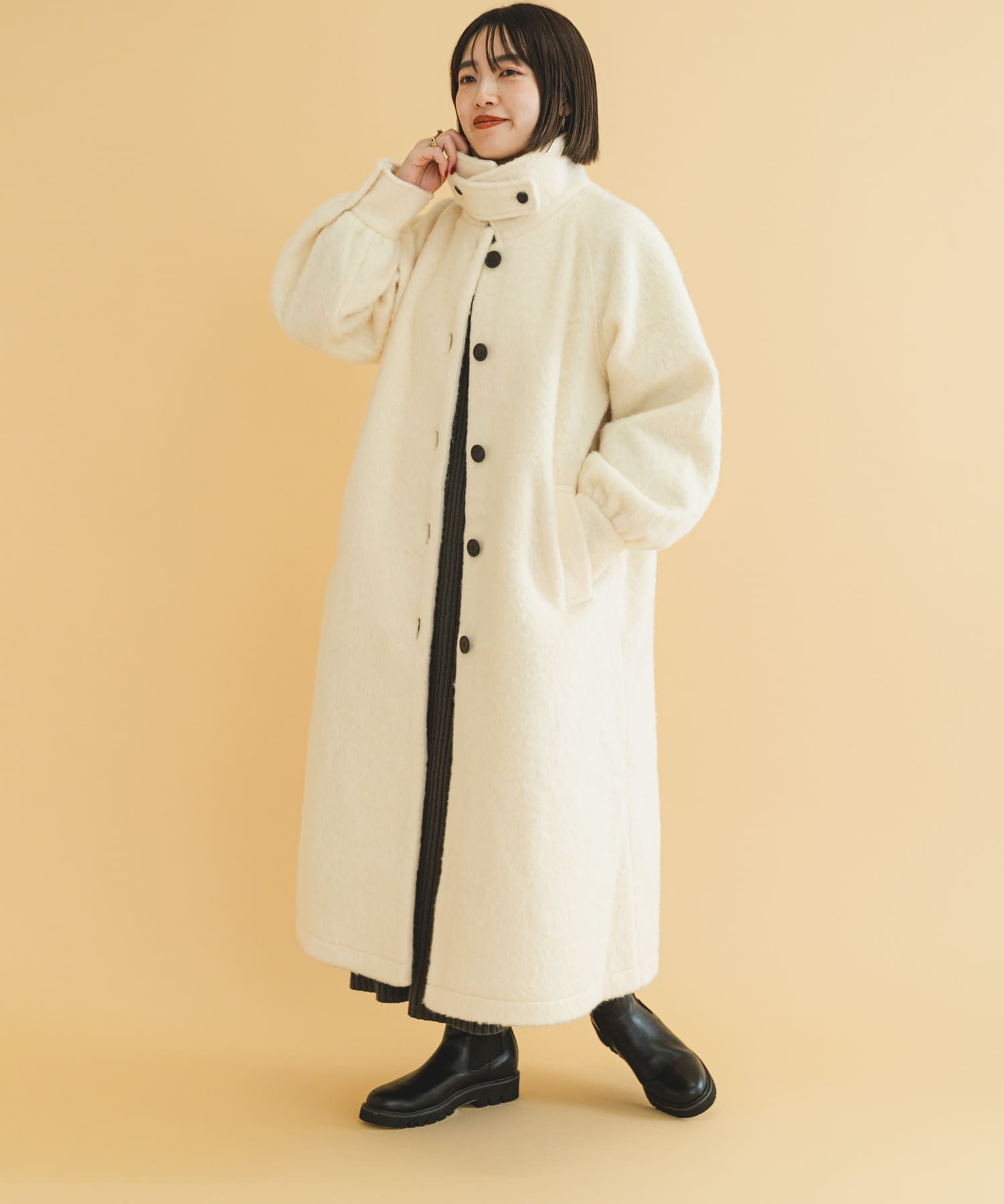今期発売　URBANRESEARCH　アイボリー コート 今期発売 URBANRESEARCH アイボリー コート 今期発売