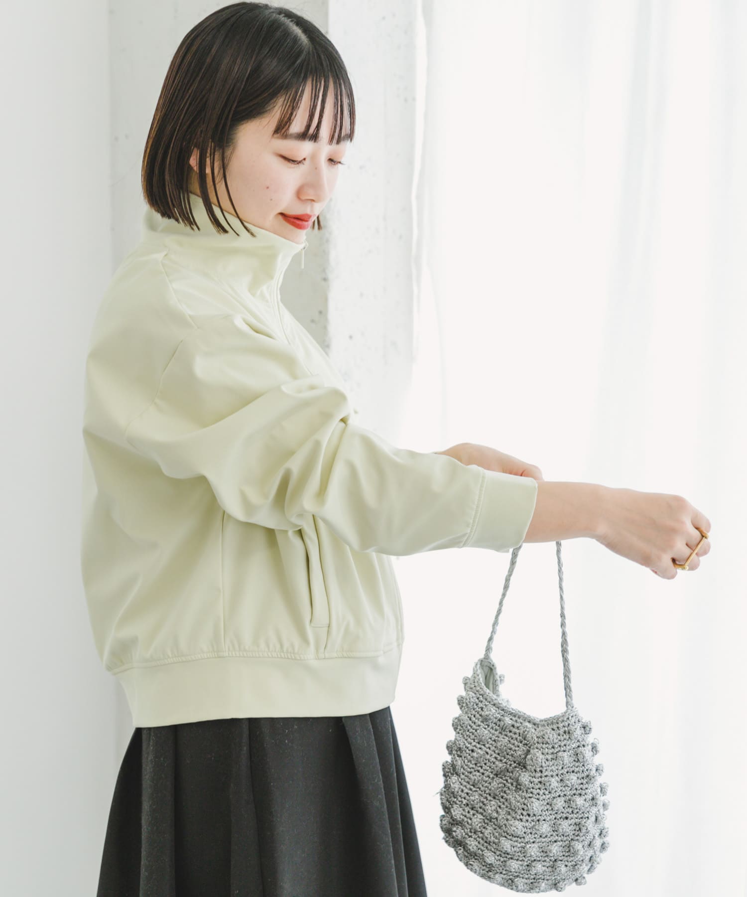 身長：158cm サイズ：FREE