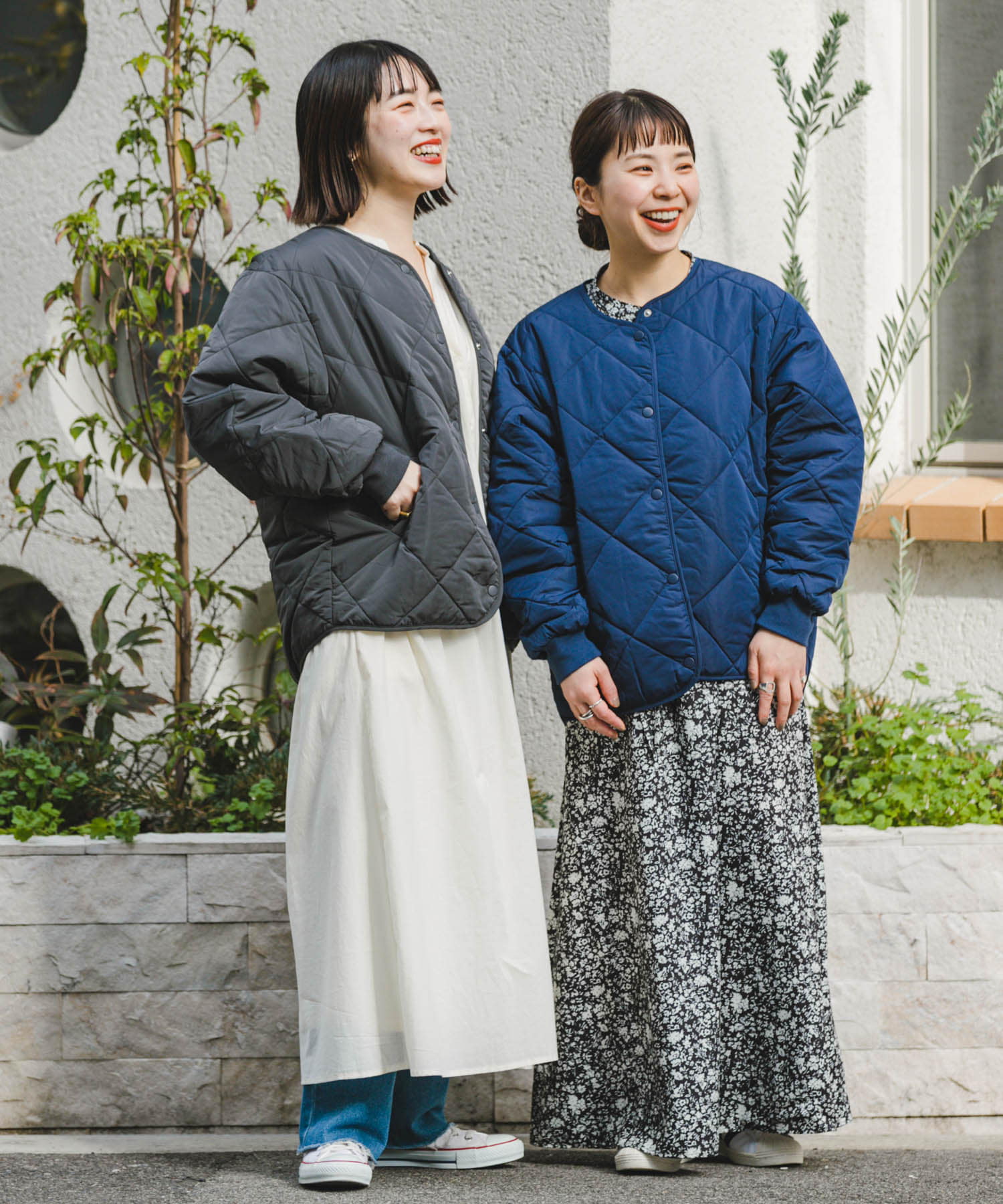 身長：158cm サイズ：M, 身長：152cm サイズ：S