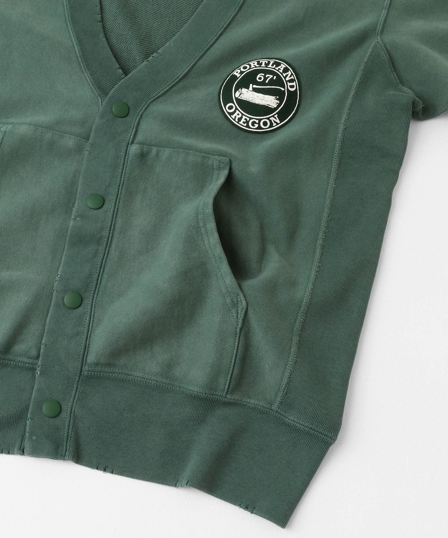 Champion　RW Sweat Cardigan Z014 GRN M