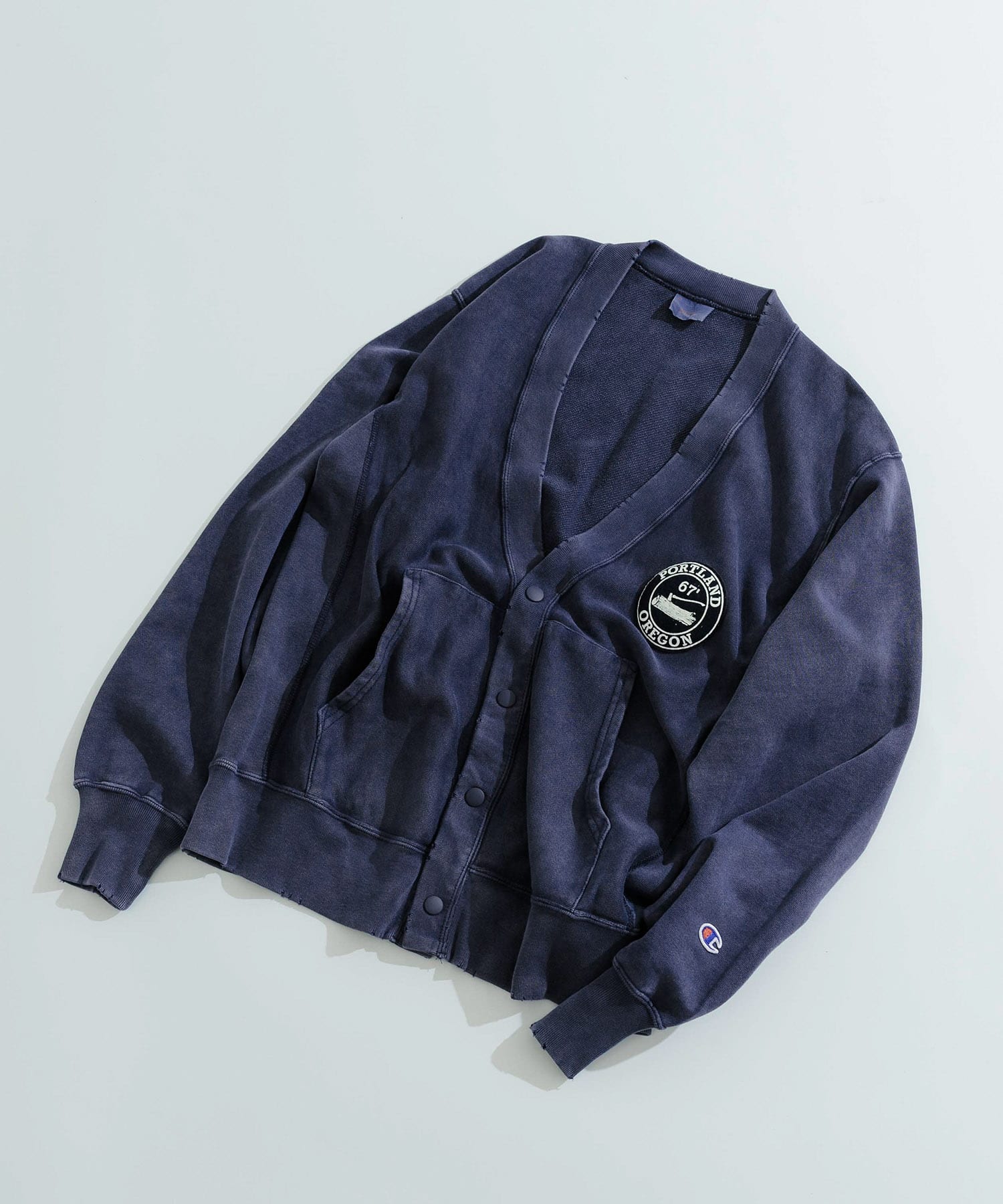 Champion　RW Sweat Cardigan Z014 NVY M