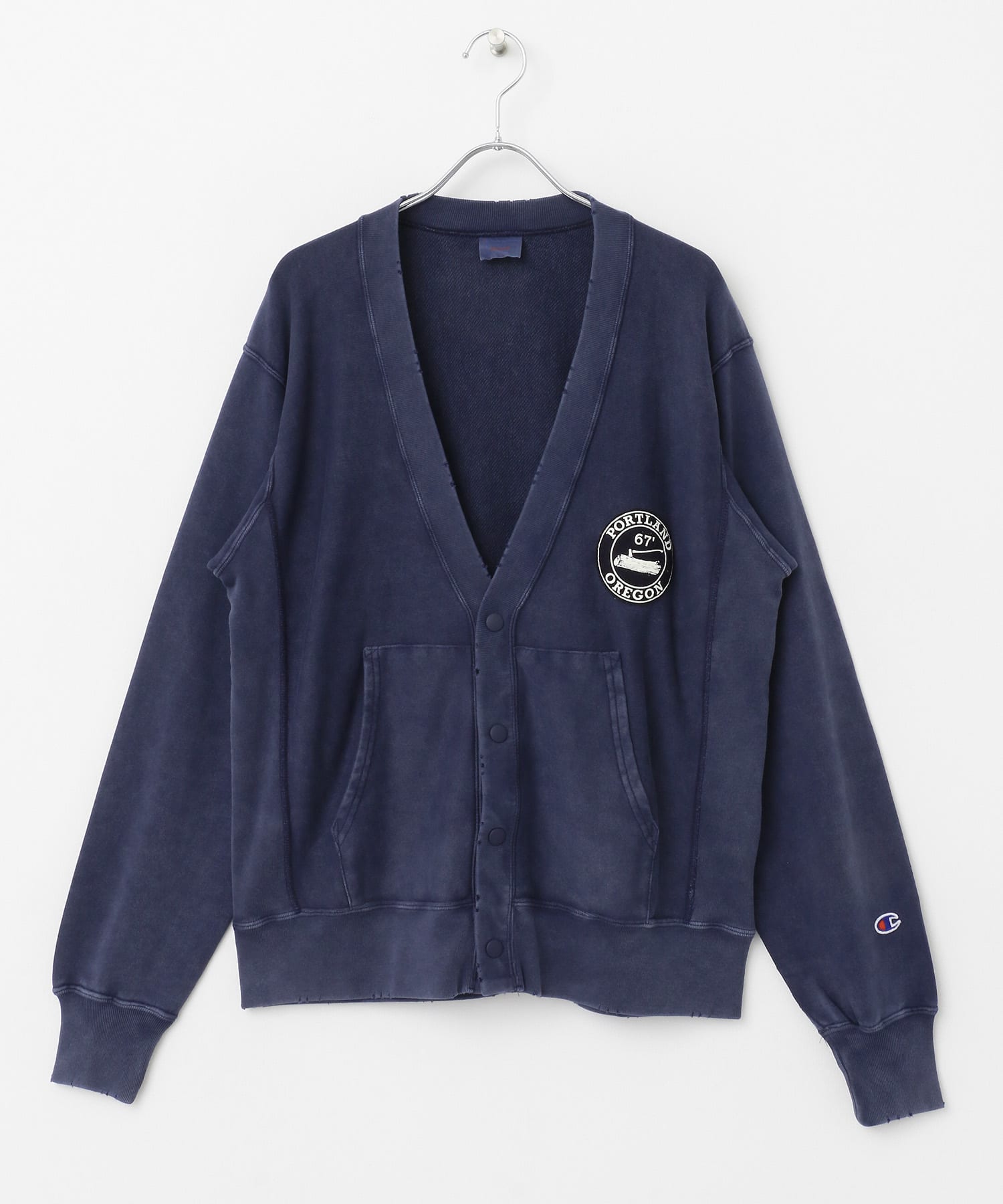 Champion　RW Sweat Cardigan Z014 NVY M