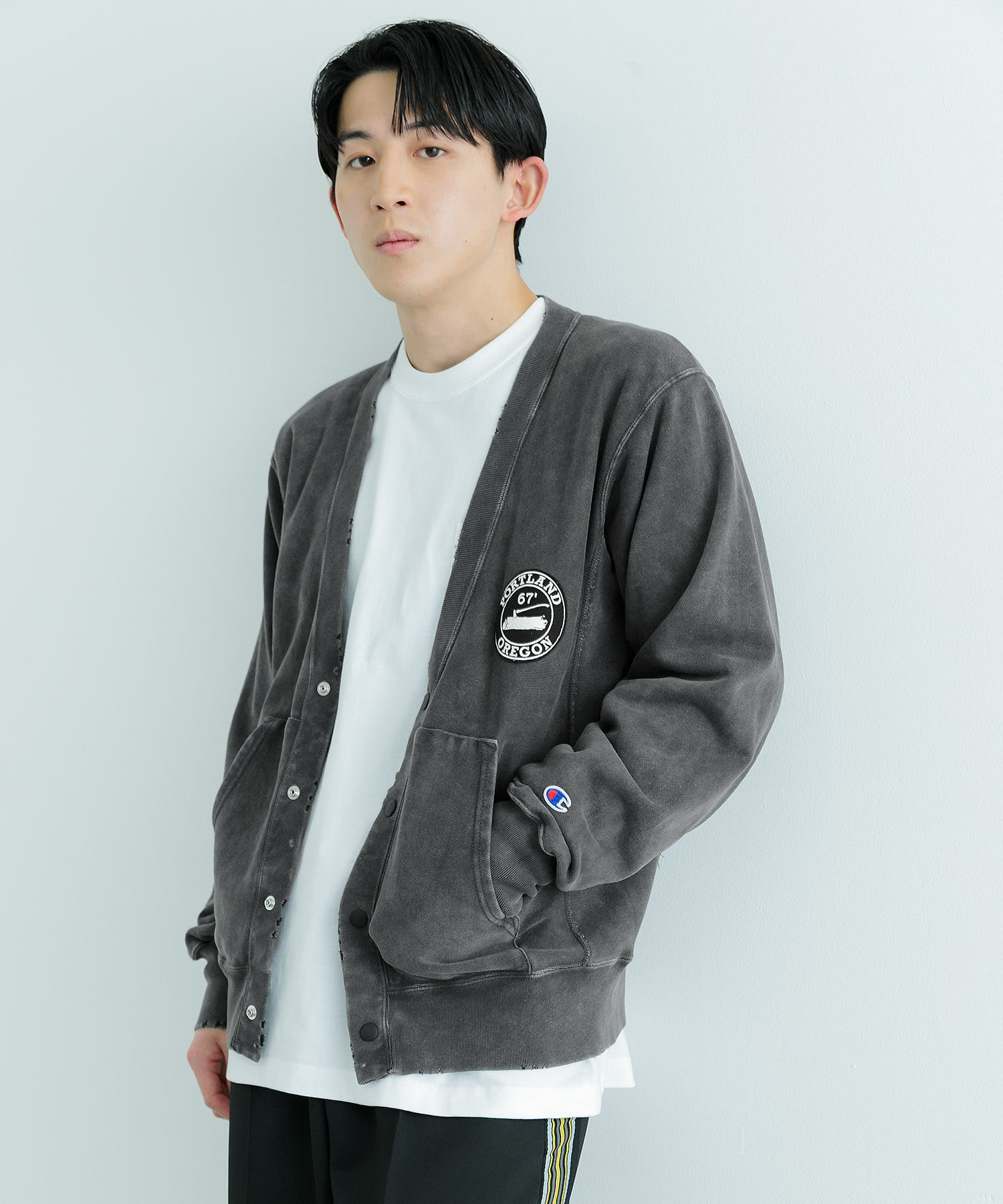 身長：180cm サイズ：L
