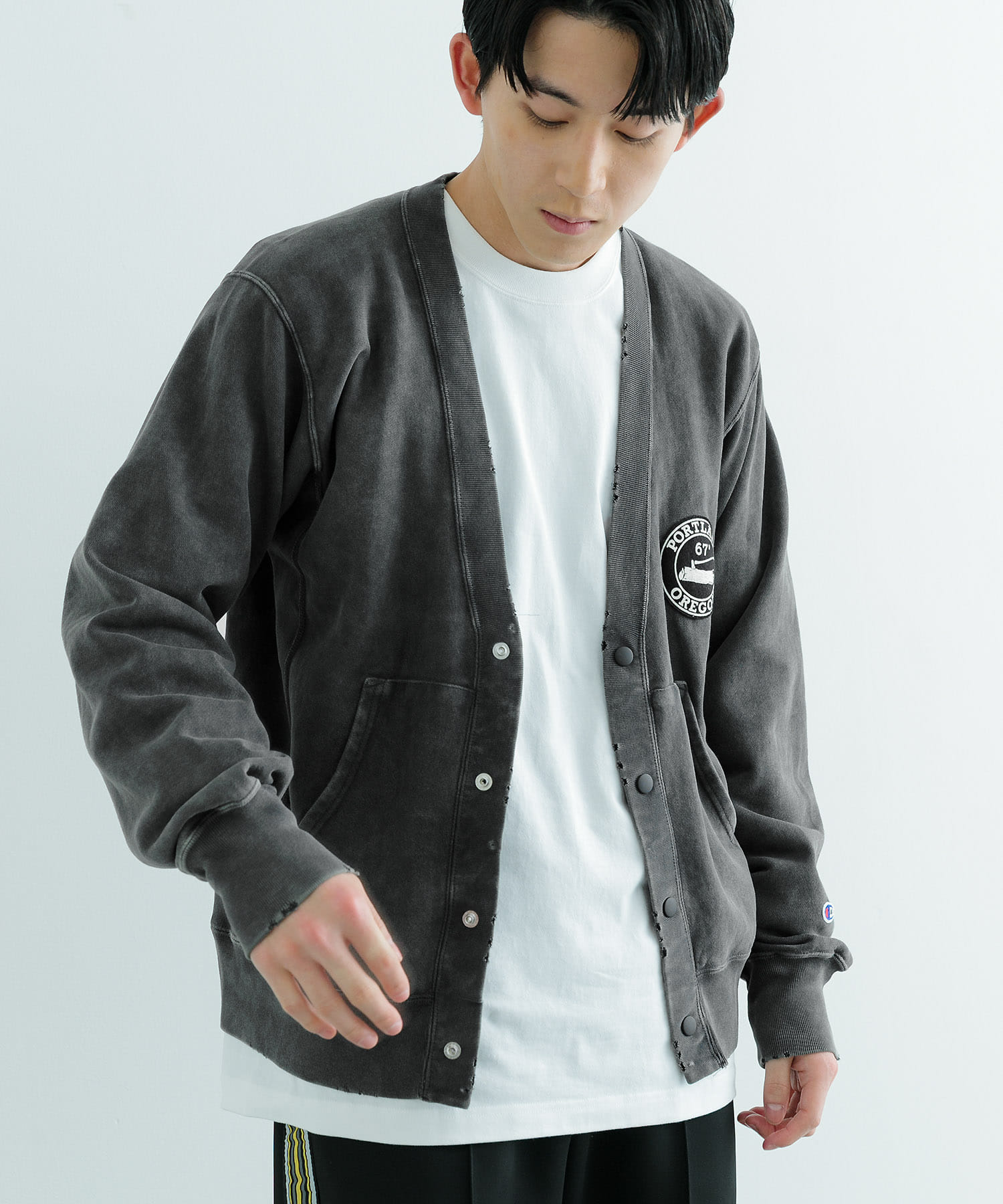 身長：180cm サイズ：L