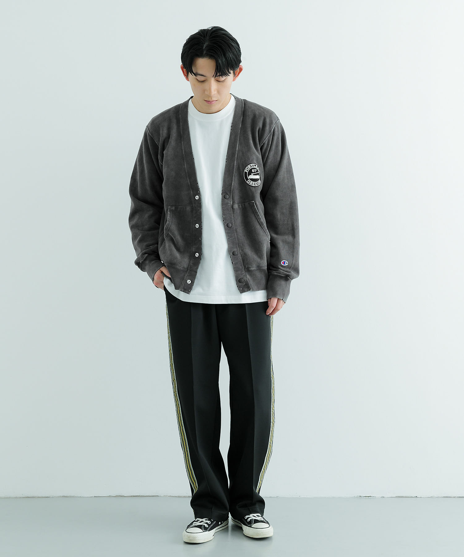 身長：180cm サイズ：L