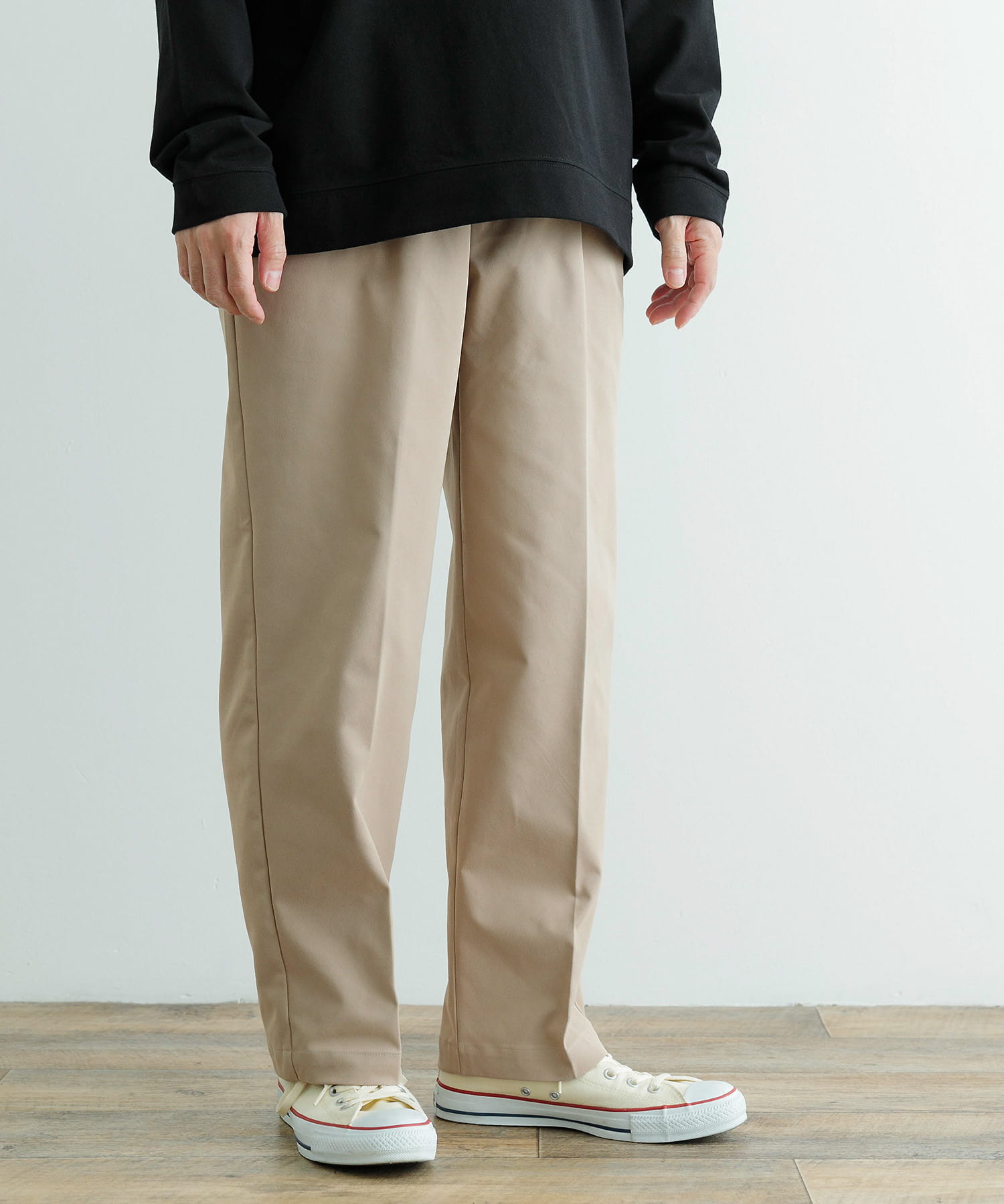 ポリツイル ワイド イージーパンツ(M BEG): ボトム｜URBAN RESEARCH