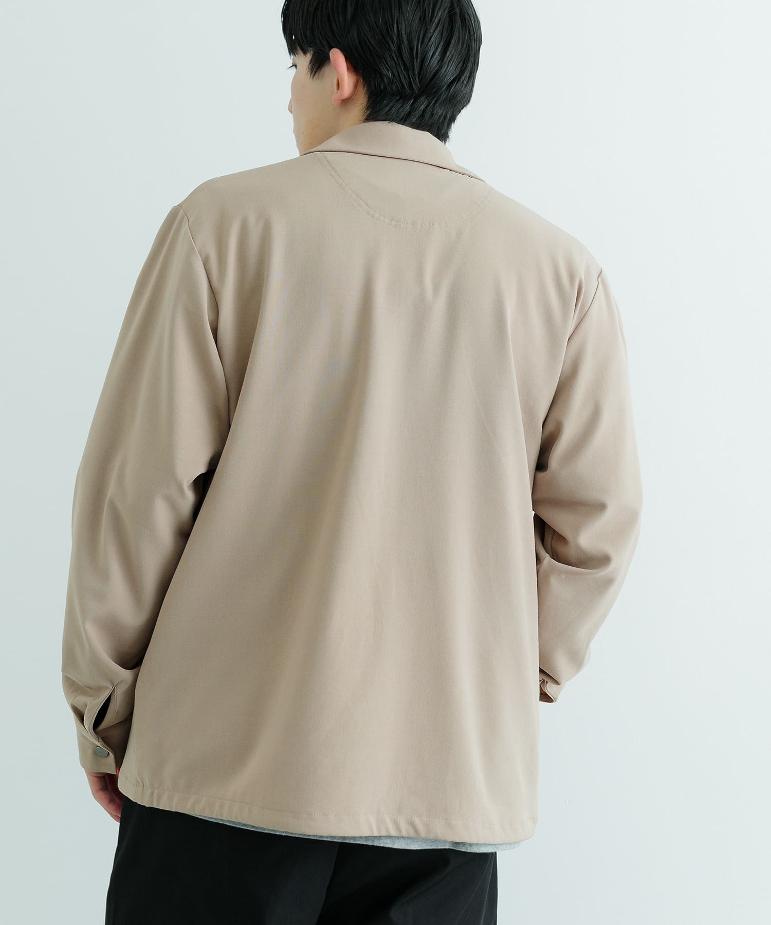 セットアップ対応』ウォッシャブル×クールタッチ TRコーチジャケット(M