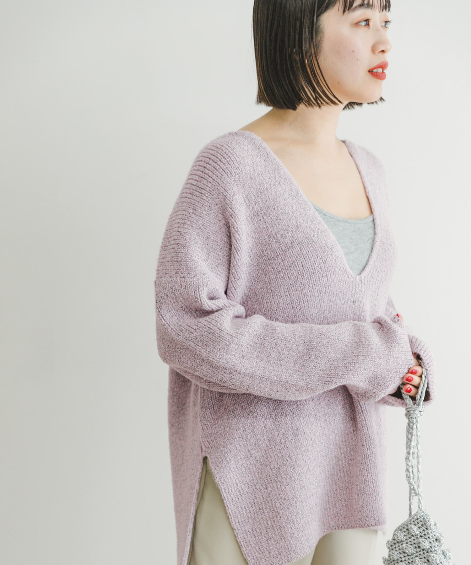 身長：158cm サイズ：FREE