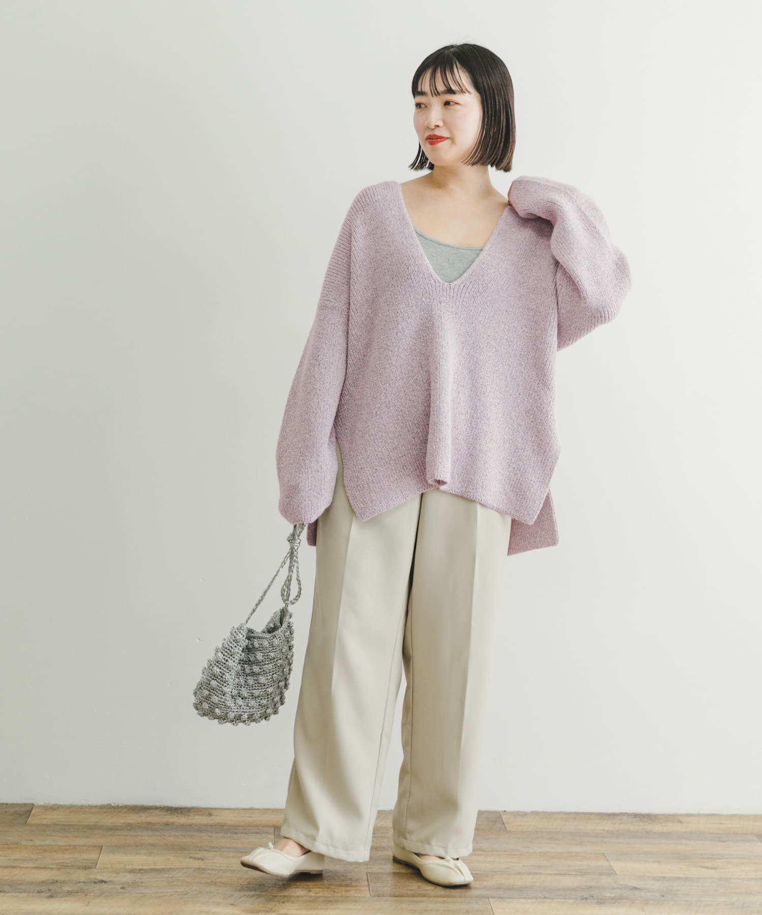 身長：158cm サイズ：FREE