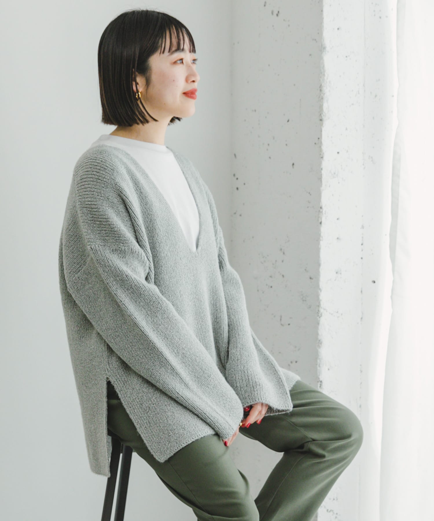 身長：158cm サイズ：FREE