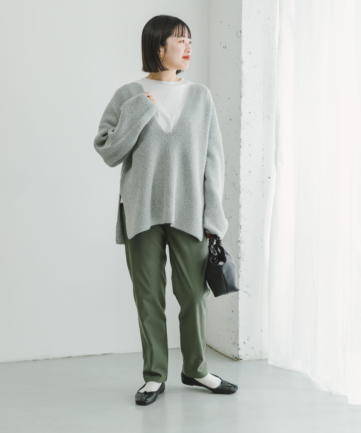 身長：158cm サイズ：FREE