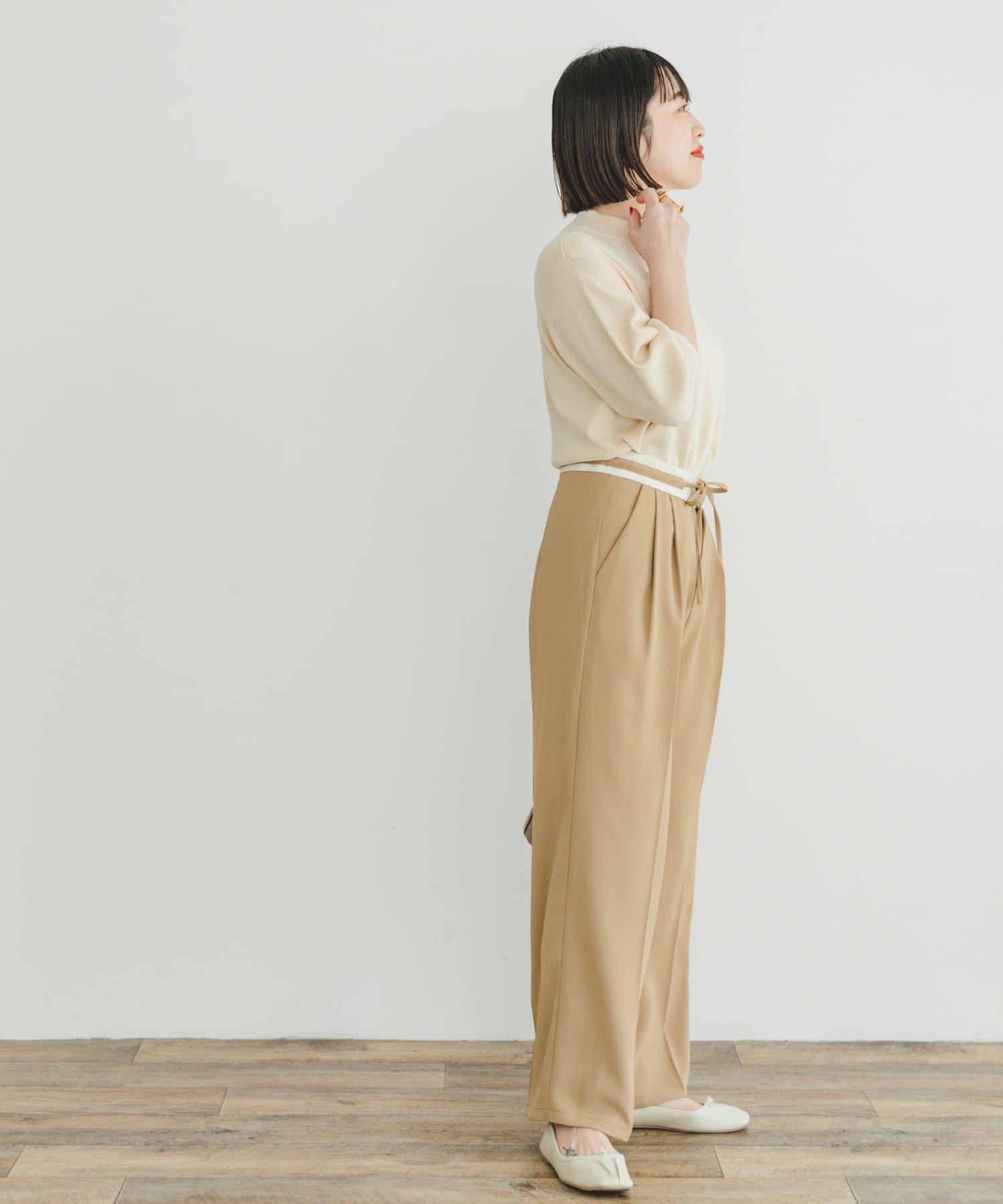 身長：158cm サイズ：FREE