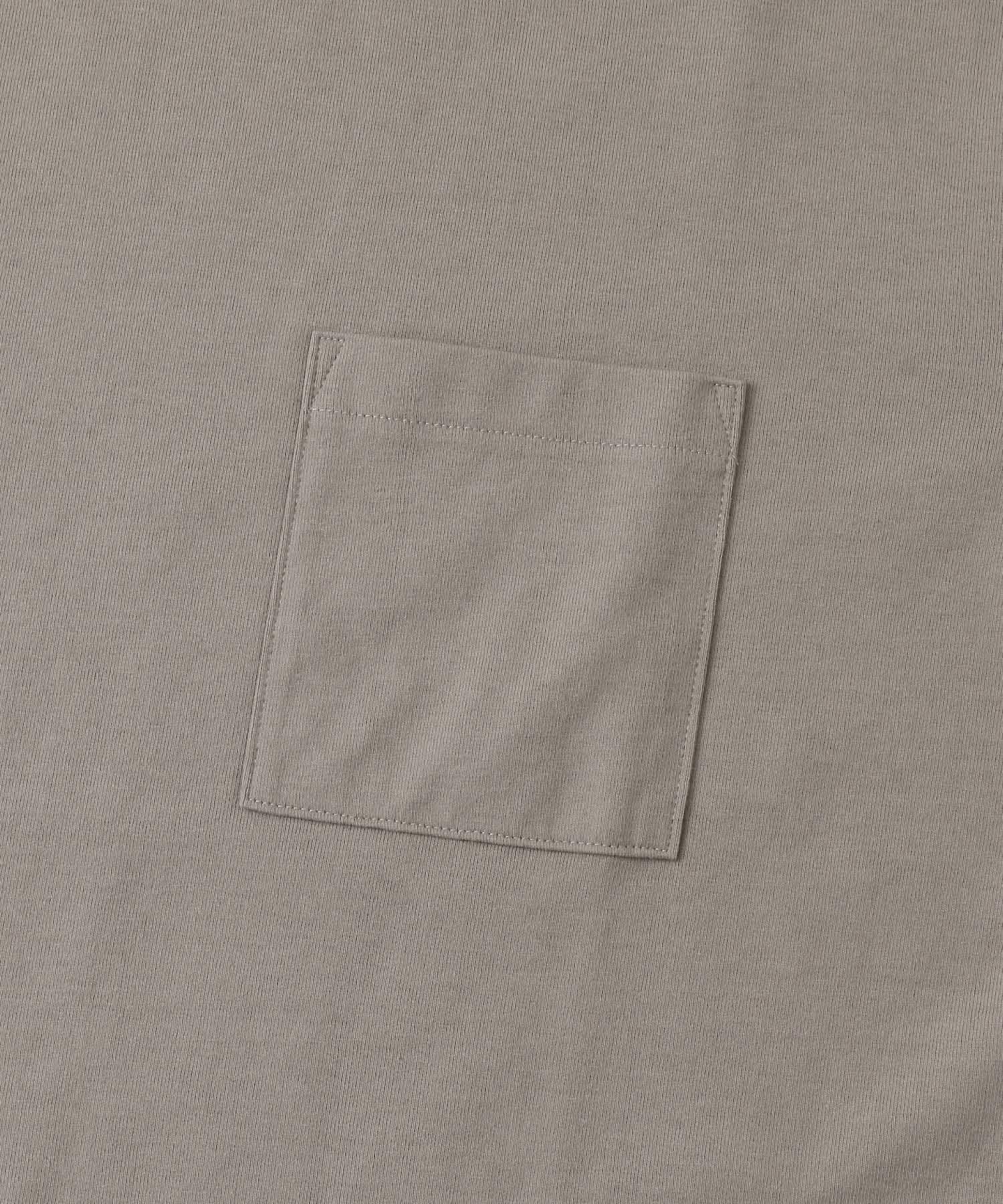 『吸水速乾/イージーケア/UVカット』高機能TC天竺 ポケットTシャツ GREIGE M
