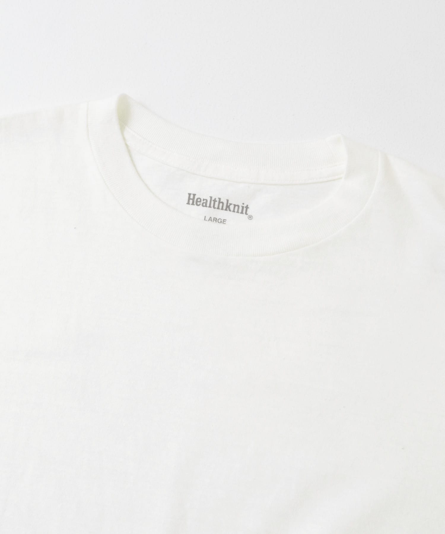 Healthknit　Made In Japan 1-Pack T-Shirts WHT S