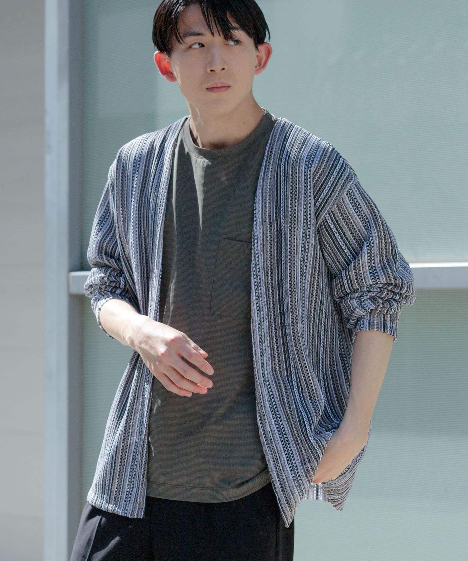 身長：180cm サイズ：L