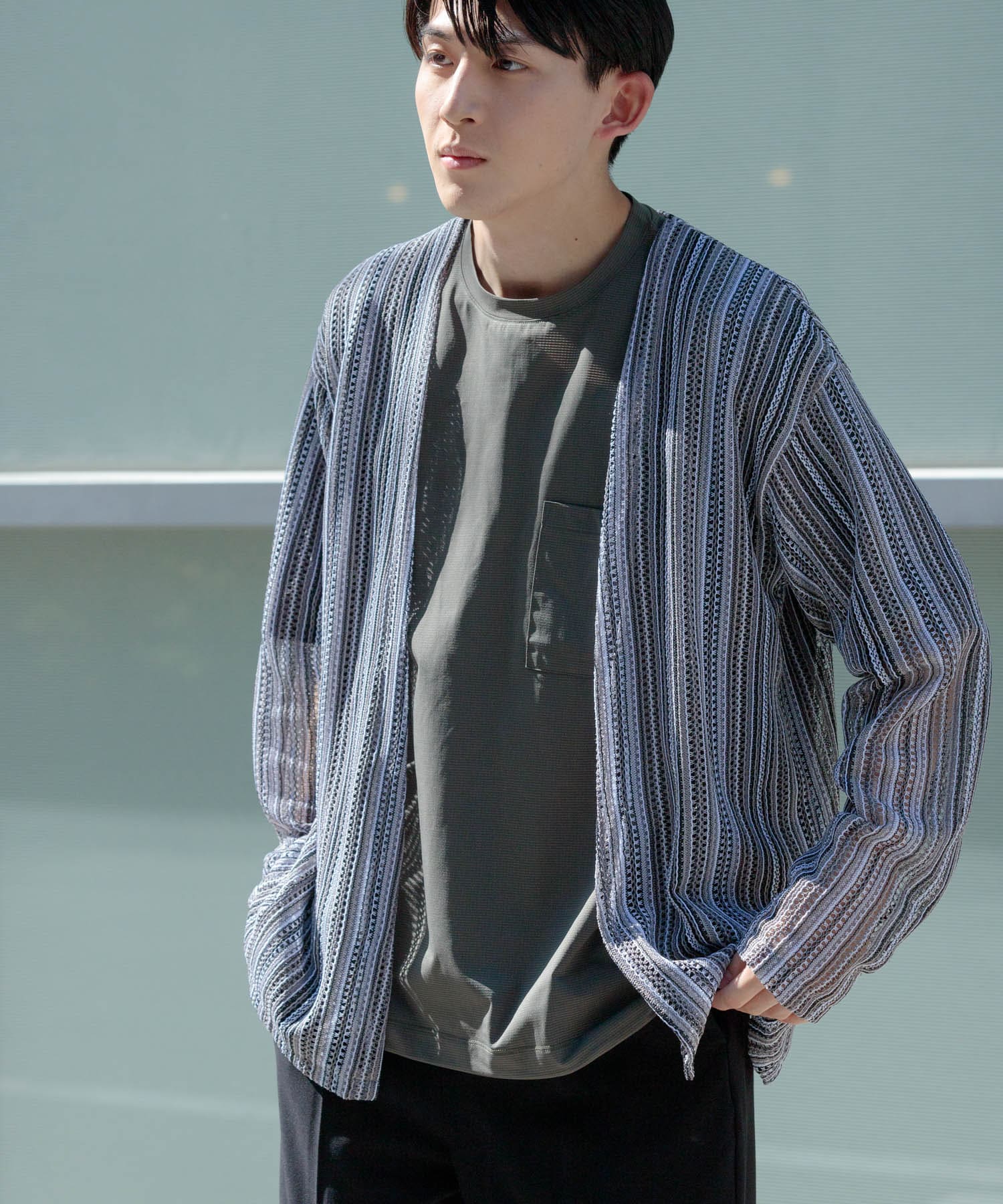 身長：180cm サイズ：L