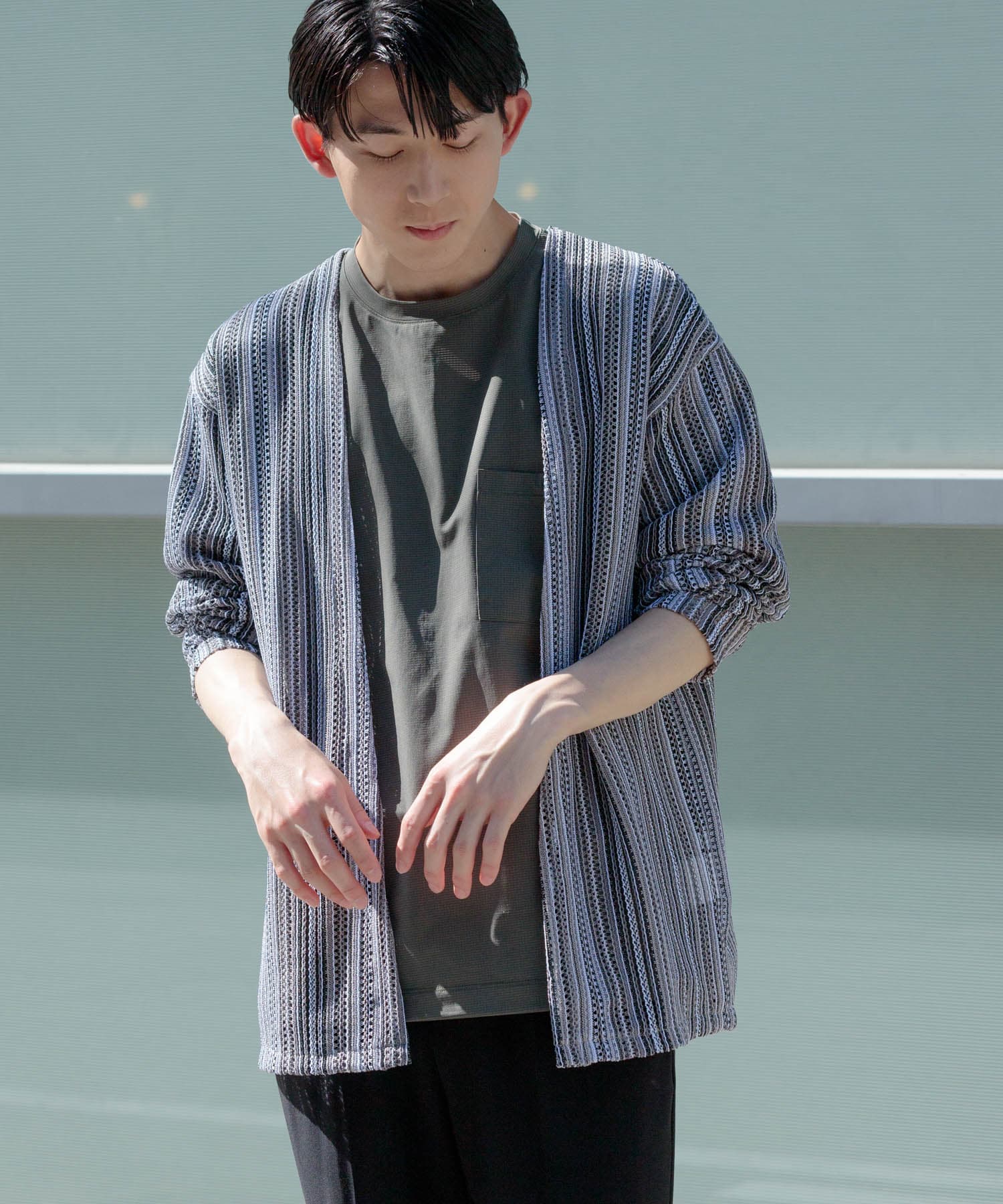 身長：180cm サイズ：L