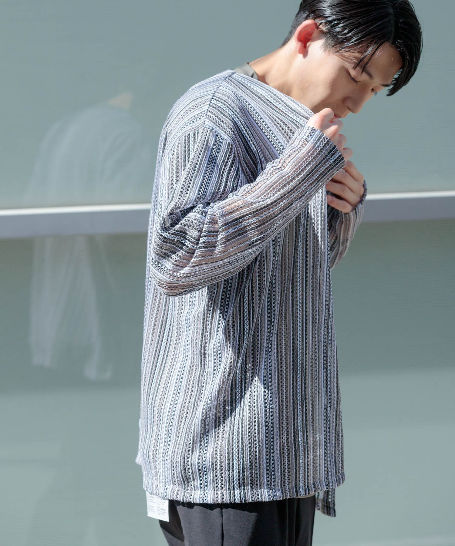 身長：180cm サイズ：L