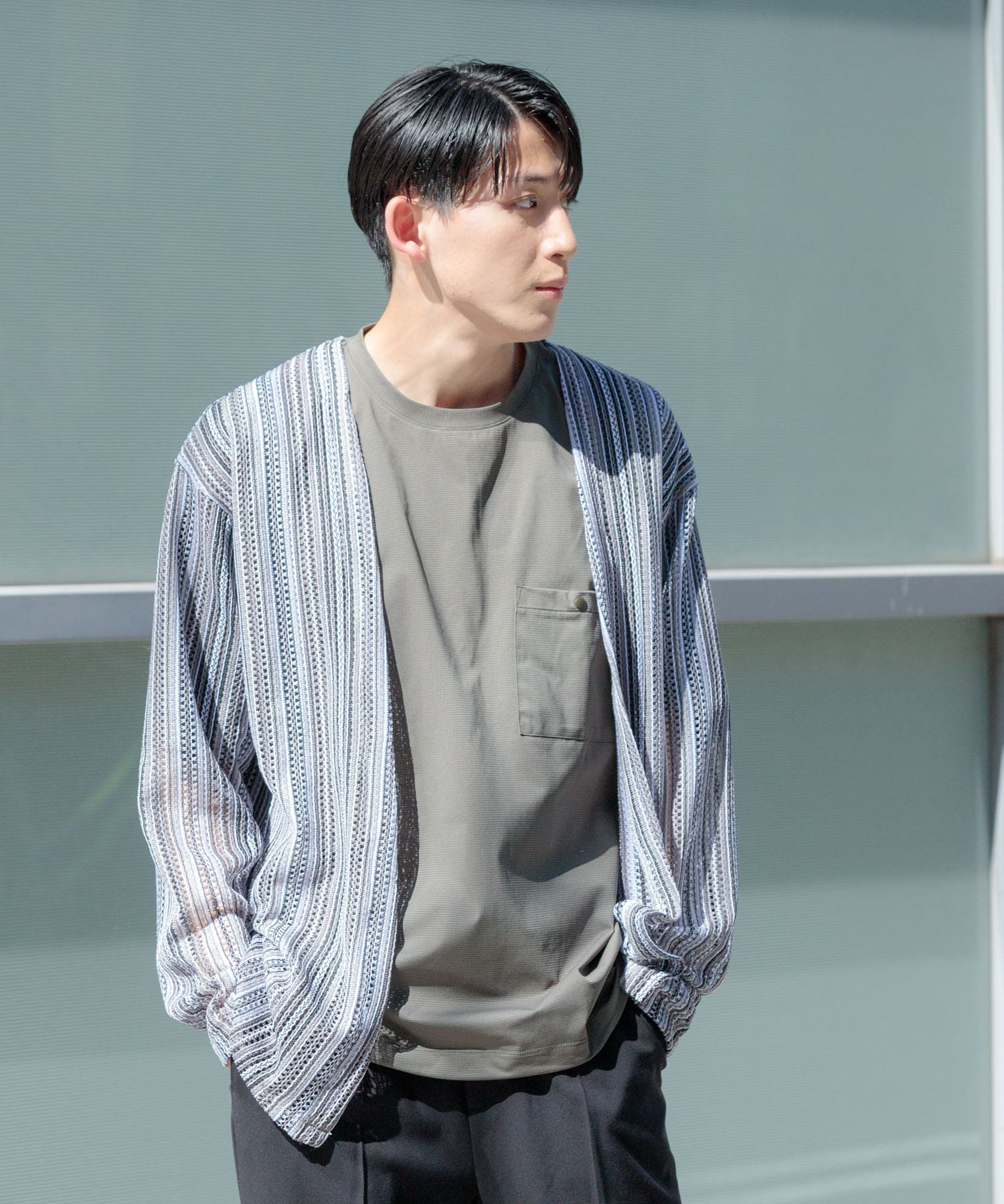 身長：180cm サイズ：L