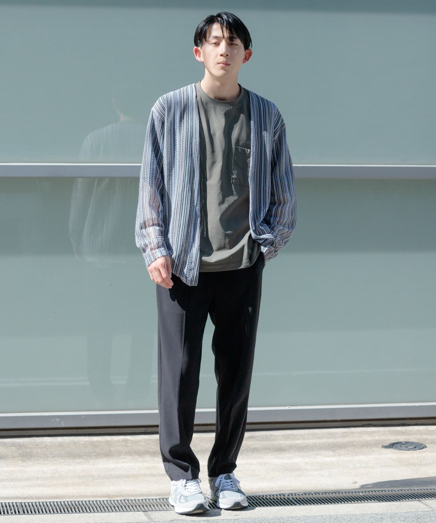 身長：180cm サイズ：L