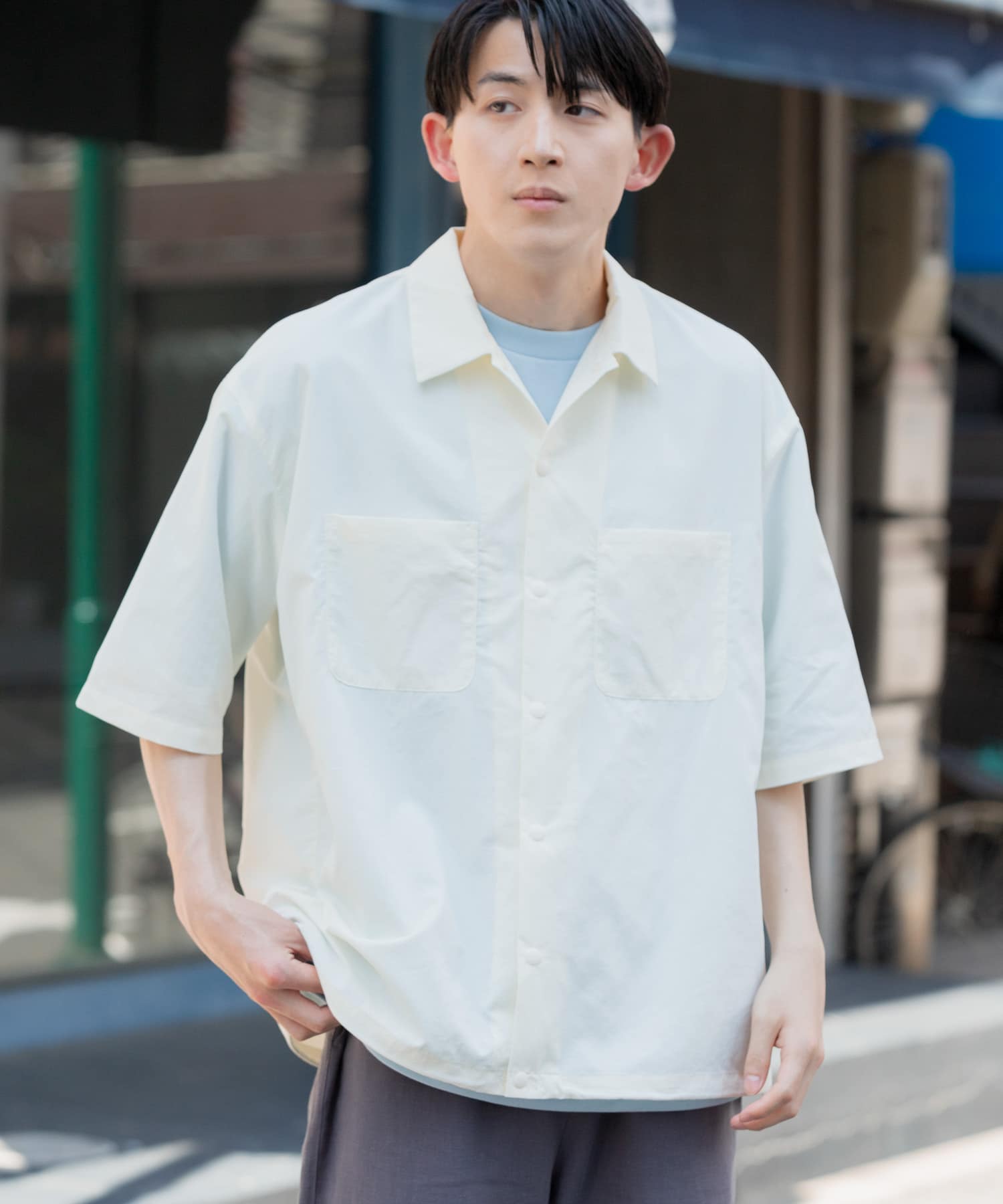 身長：180cm サイズ：L