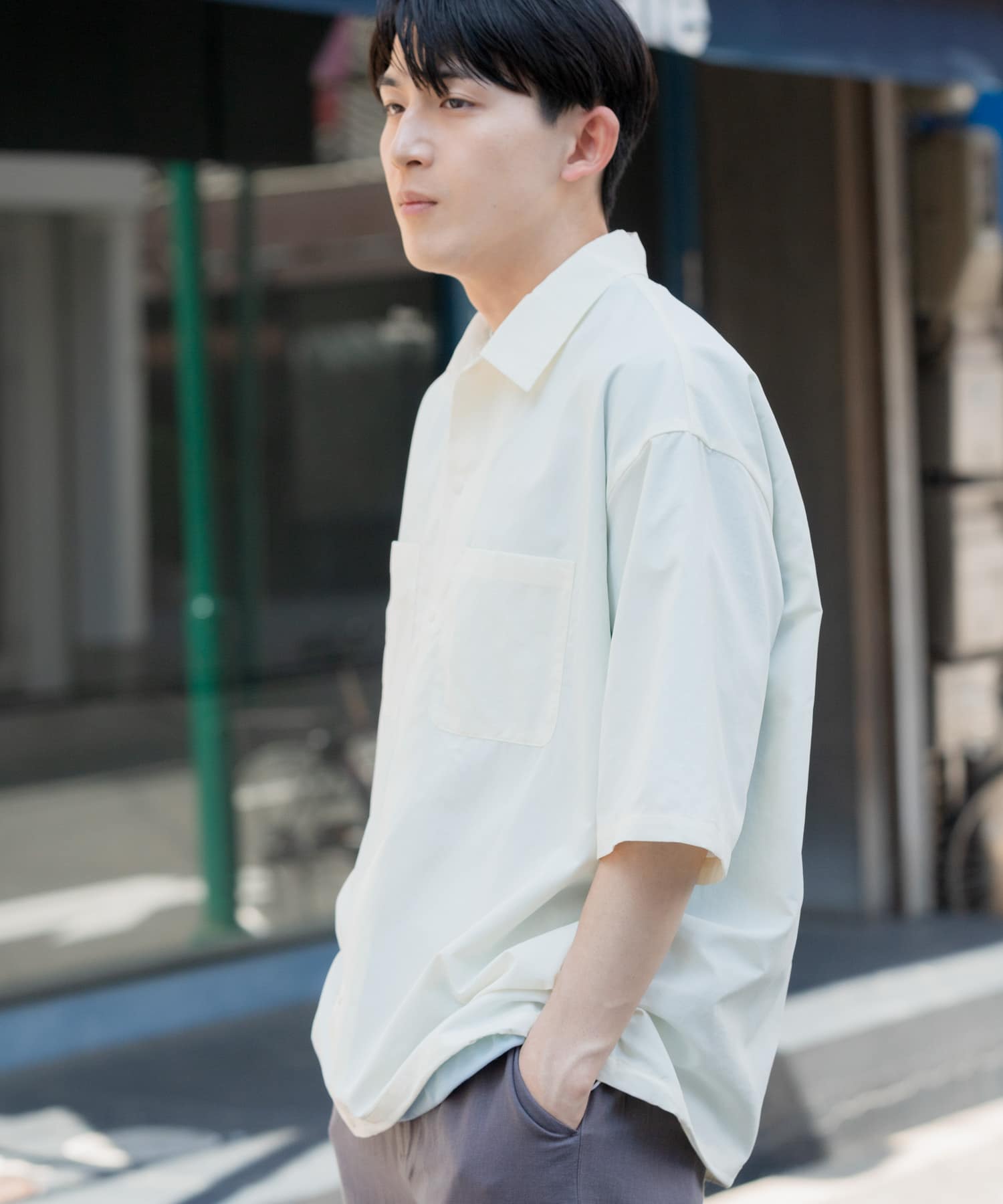 身長：180cm サイズ：L