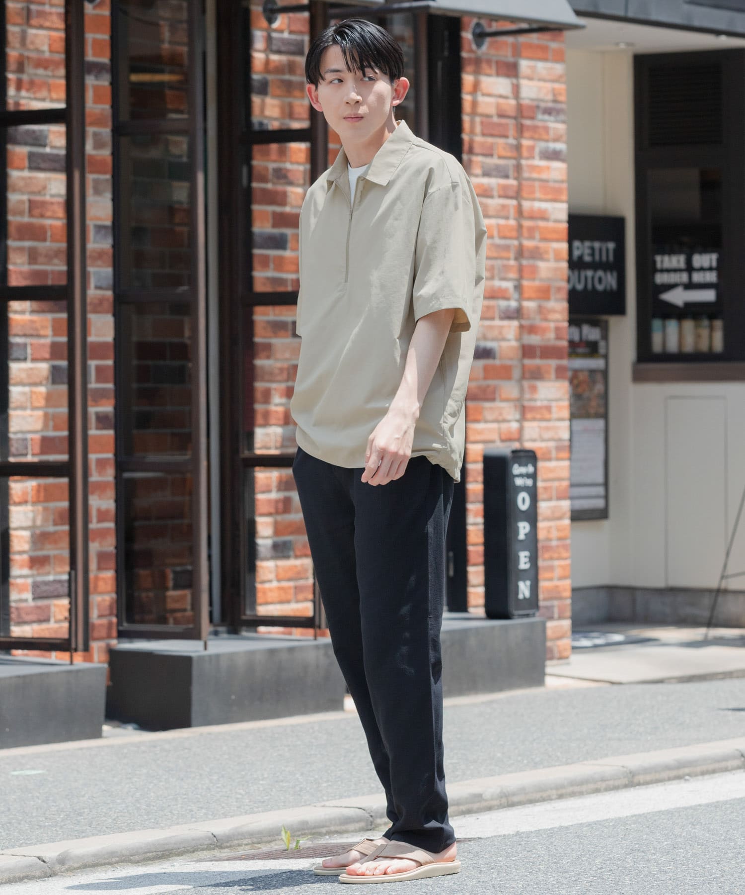身長：180cm サイズ：L