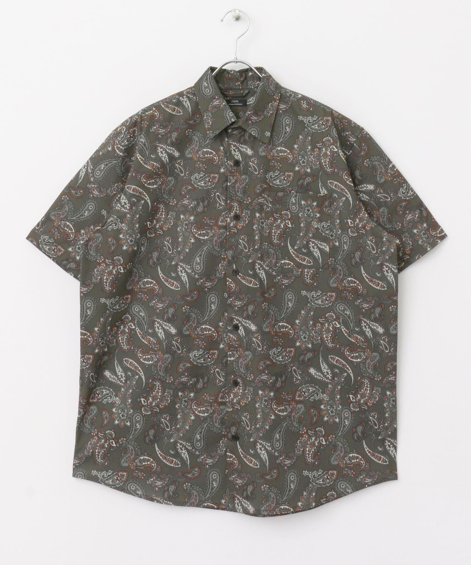 『セットアップ対応』吸水速乾 ドットメッシュ 半袖シャツ PAISLEY M