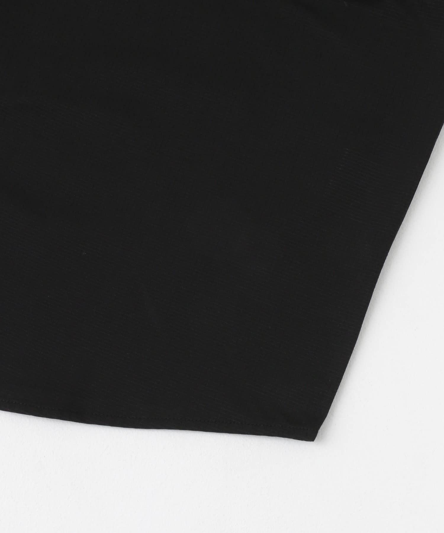 『セットアップ対応』吸水速乾 ドットメッシュ 半袖シャツ BLK M