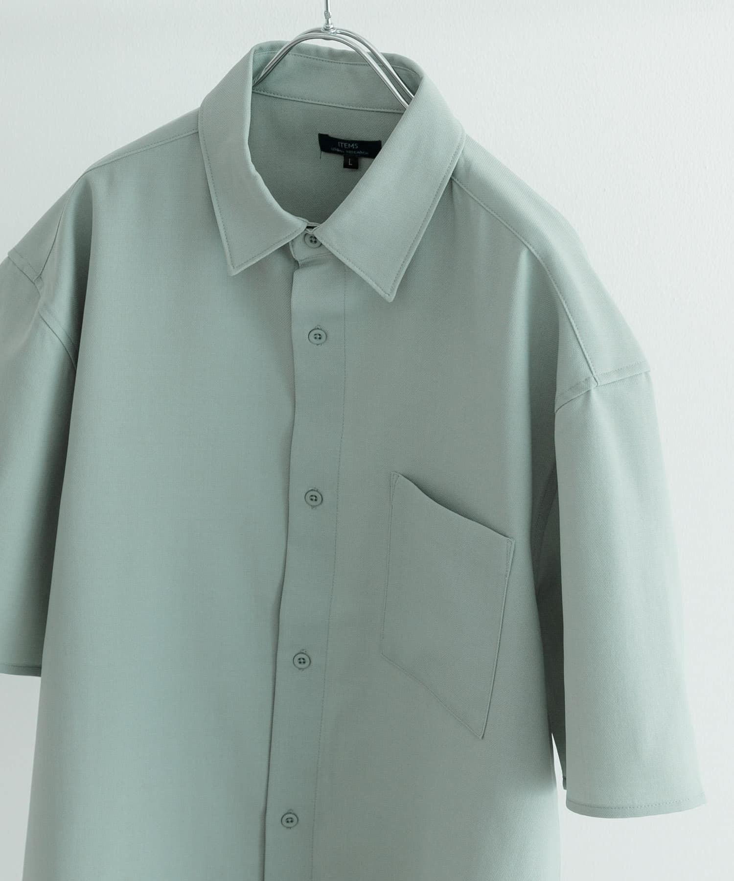 ドライタッチ レギュラーカラー 半袖シャツ MNT M