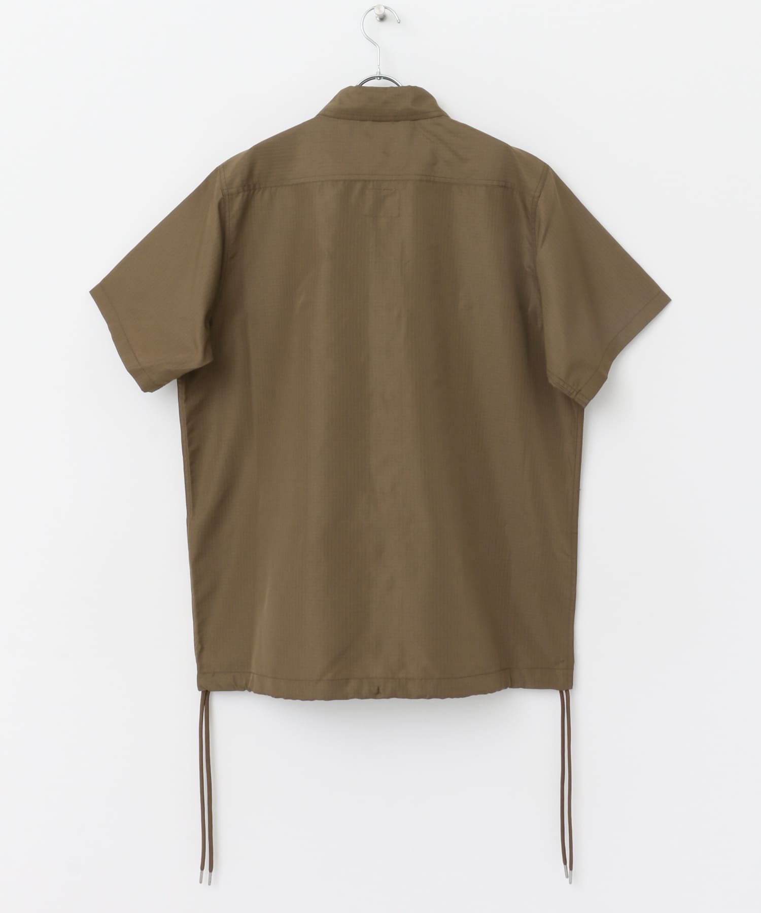 TAION　Military Half Sleeve Shirts L.BRN M