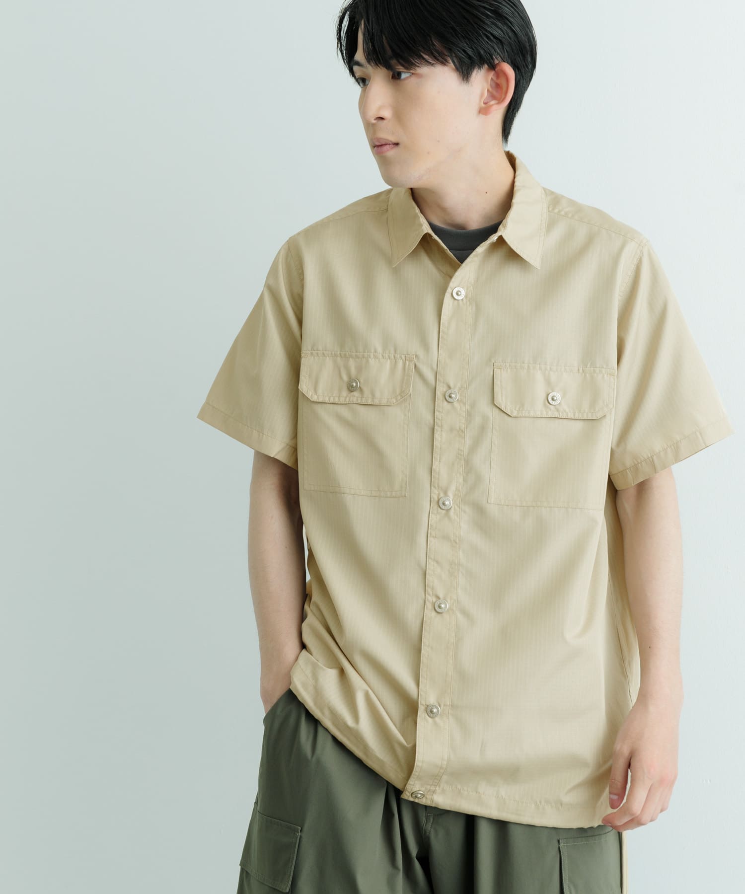 TAION　Military Half Sleeve Shirts