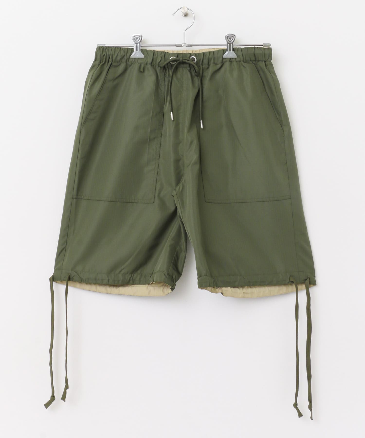 TAION　Military Reversi Shorts OLV M
